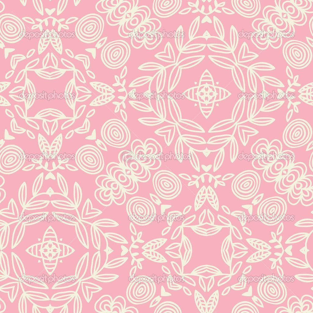 Wallpapers Pattern Vintage Pink - Wallpaper Cave