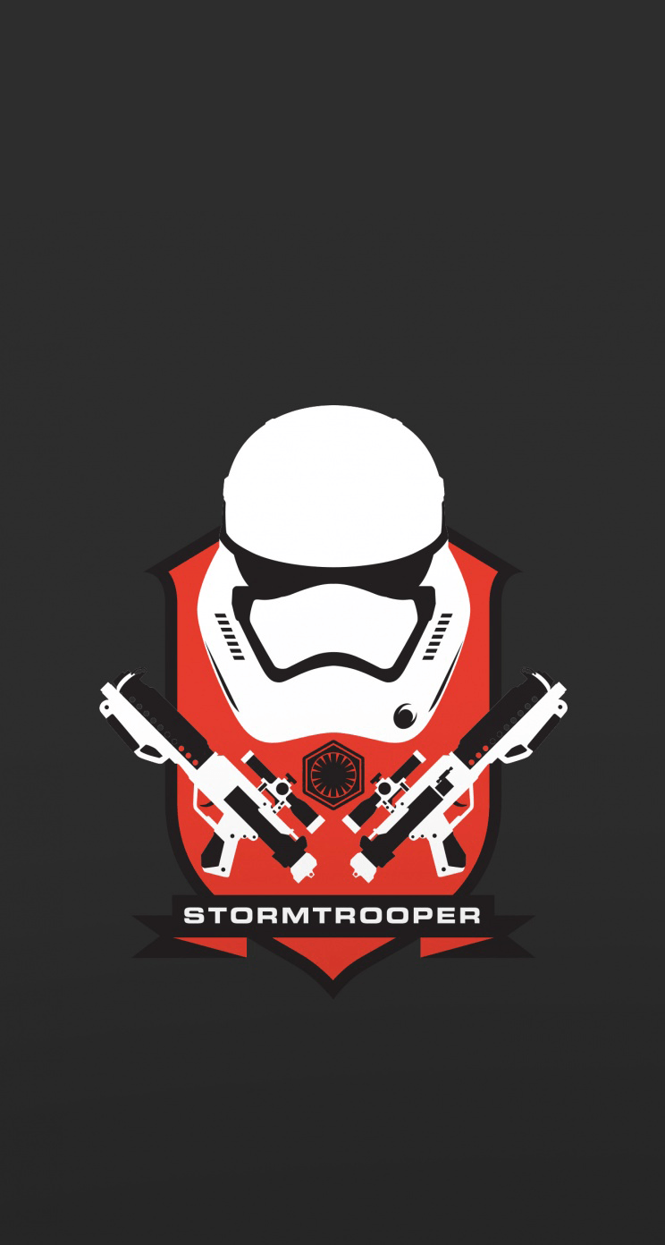 Star Wars The Force Awakens Stormtrooper. Star wars wallpaper, Star wars poster, Star wars tattoo