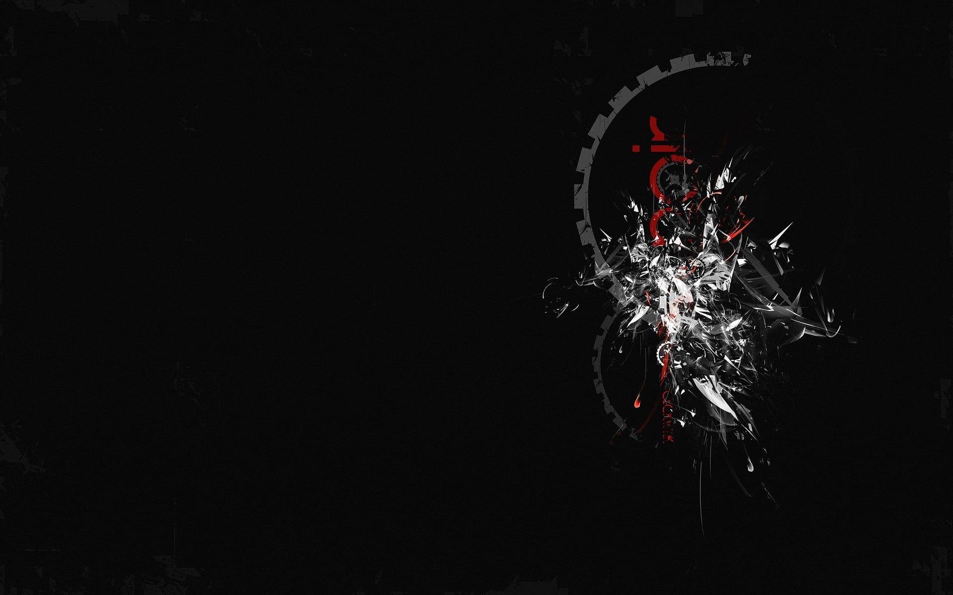 Figure, Fantasy, Dark, Line HD wallpaper