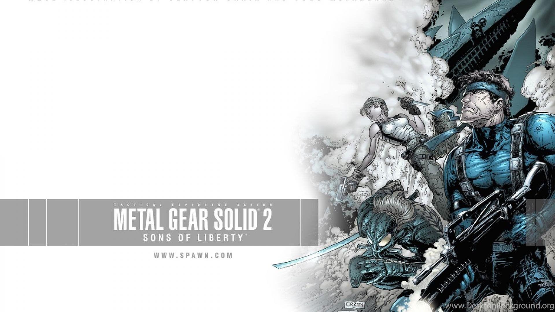 Mgs Metal Gear Solid Sons Of Liberty Games From Spawn HD Wallpaper