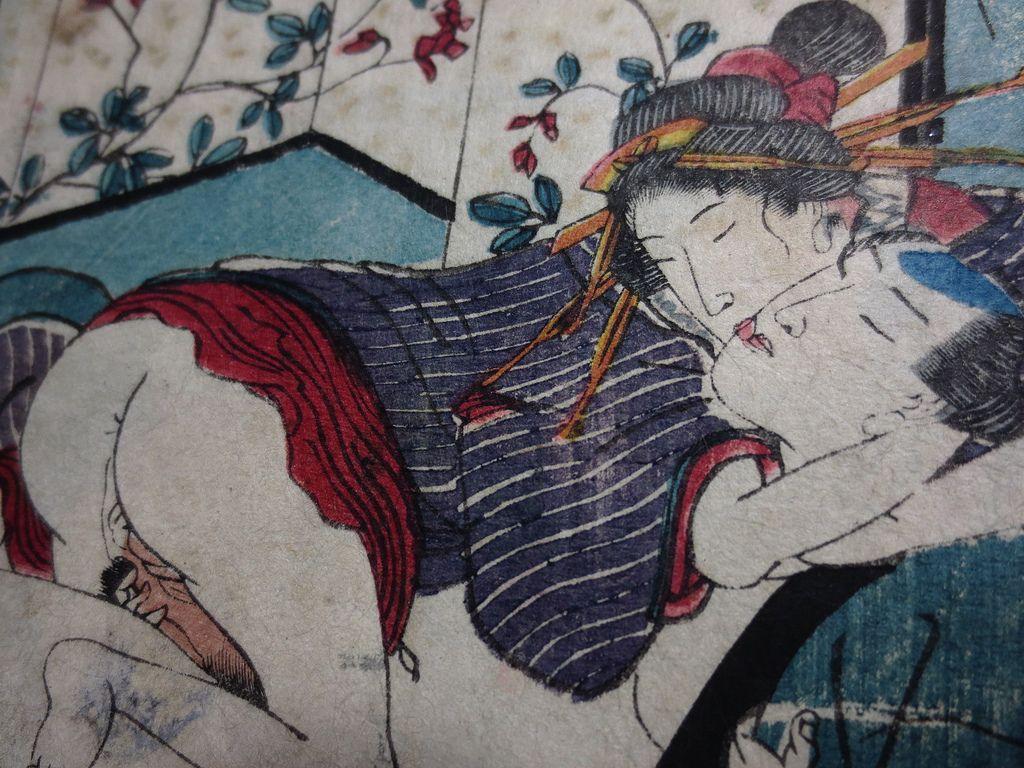 Japanese Shunga Ukiyoe Hiroshige Utagawa