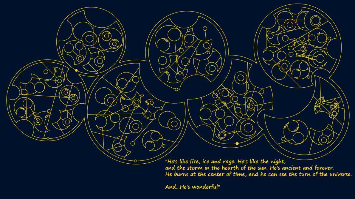 Quote from doctor who in gallifreyan