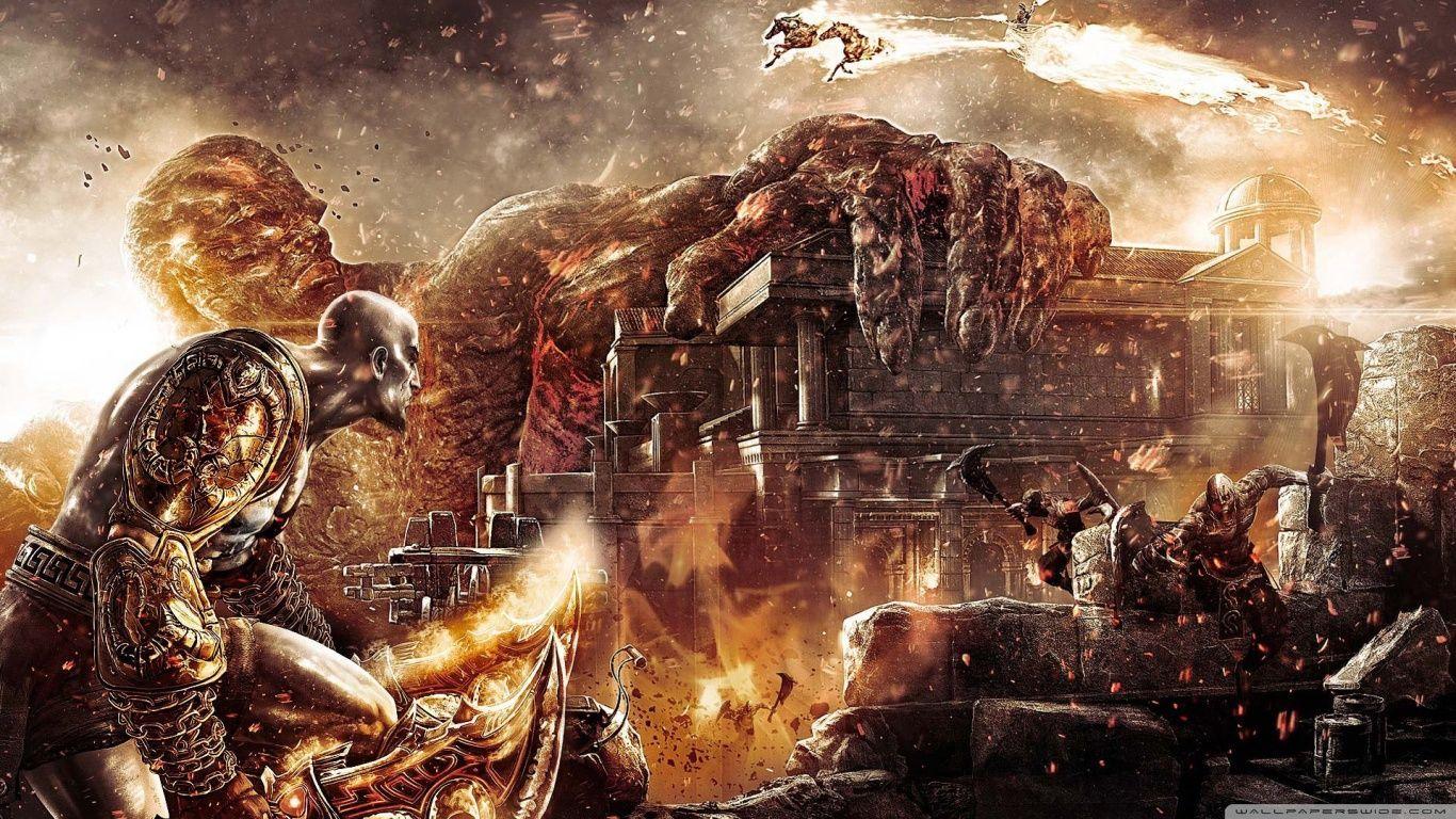 God Of War III HD desktop wallpaper, Widescreen, High Definition