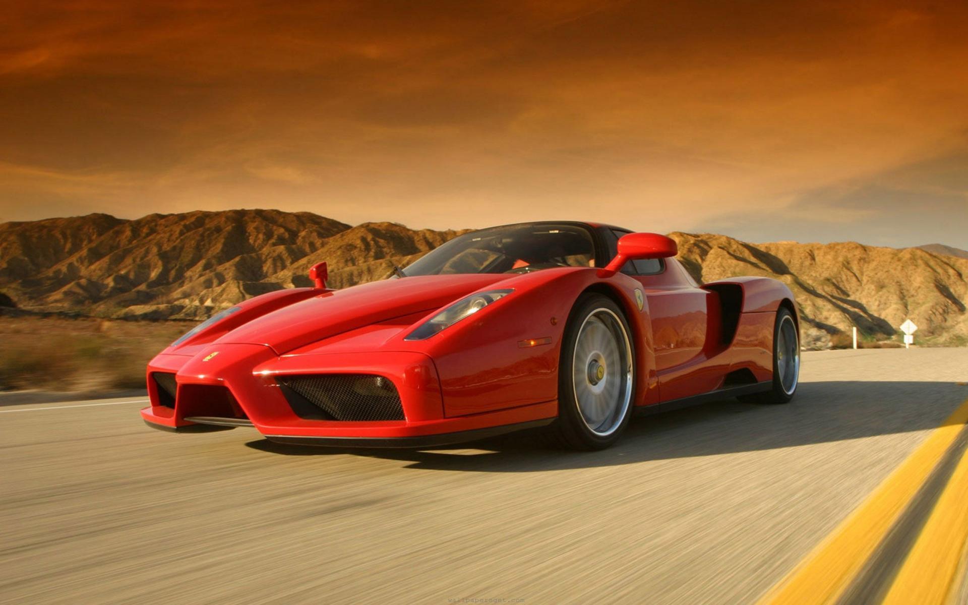 Red Ferrari Enzo wallpaperx1200