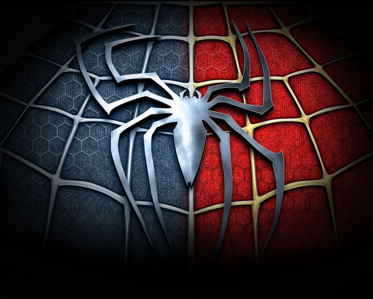 Spider man spider logo 4K wallpaper download