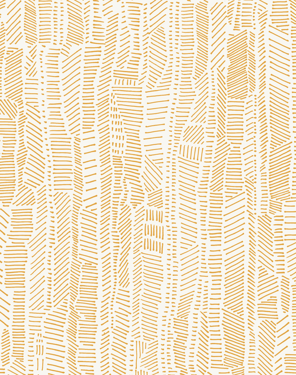 Linear Field, Saffron. Fields, Patterns and Wallpaper