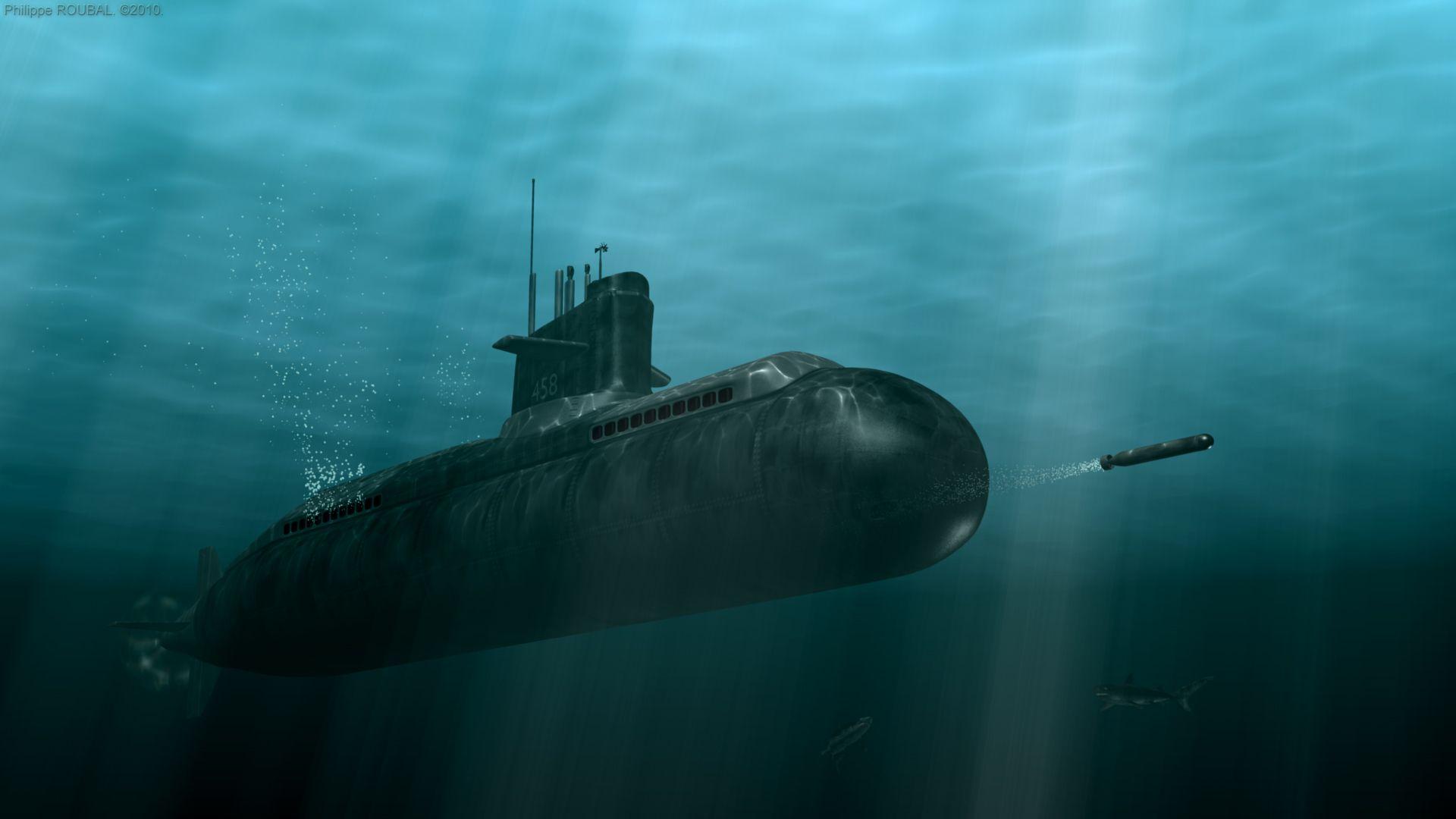 1920x1080px Submarine Wallpaper