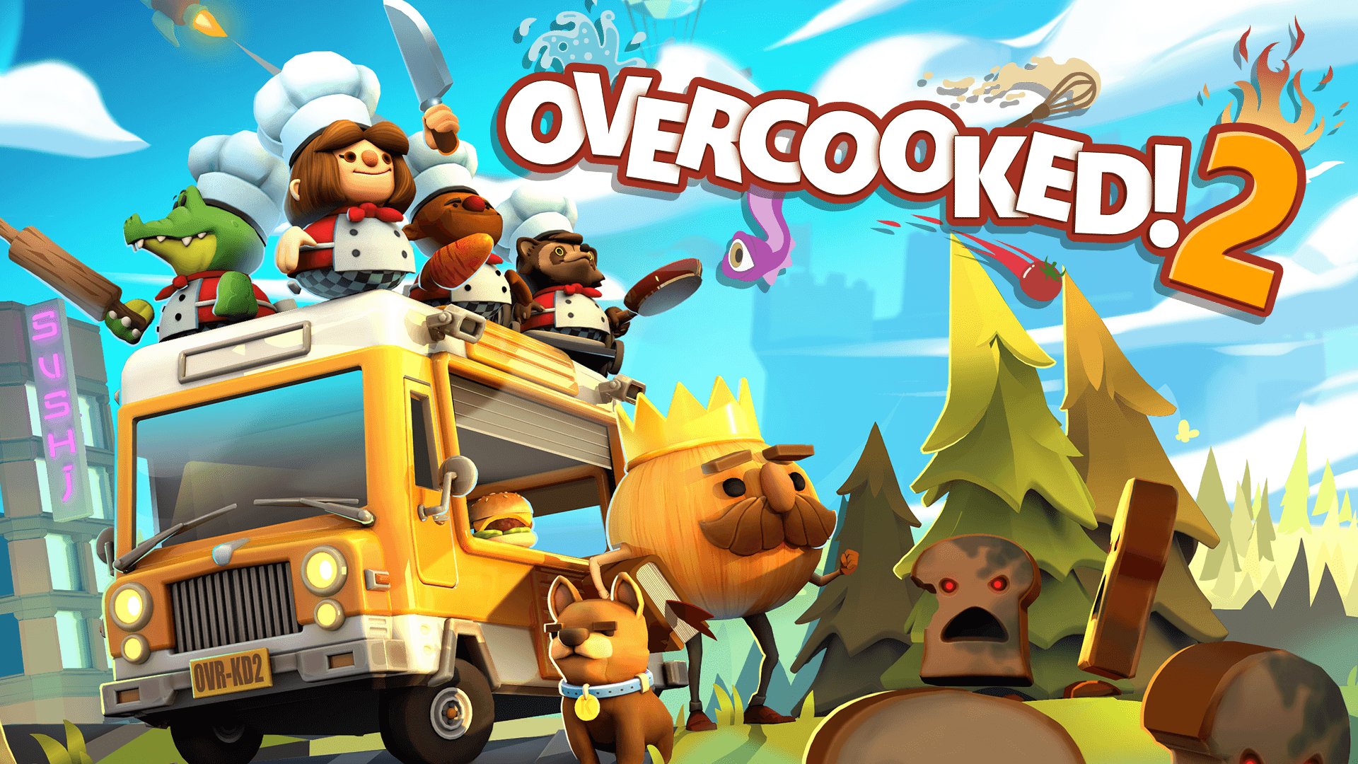 Overcooked 2 Full HD Wallpaper and Background Imagex1080