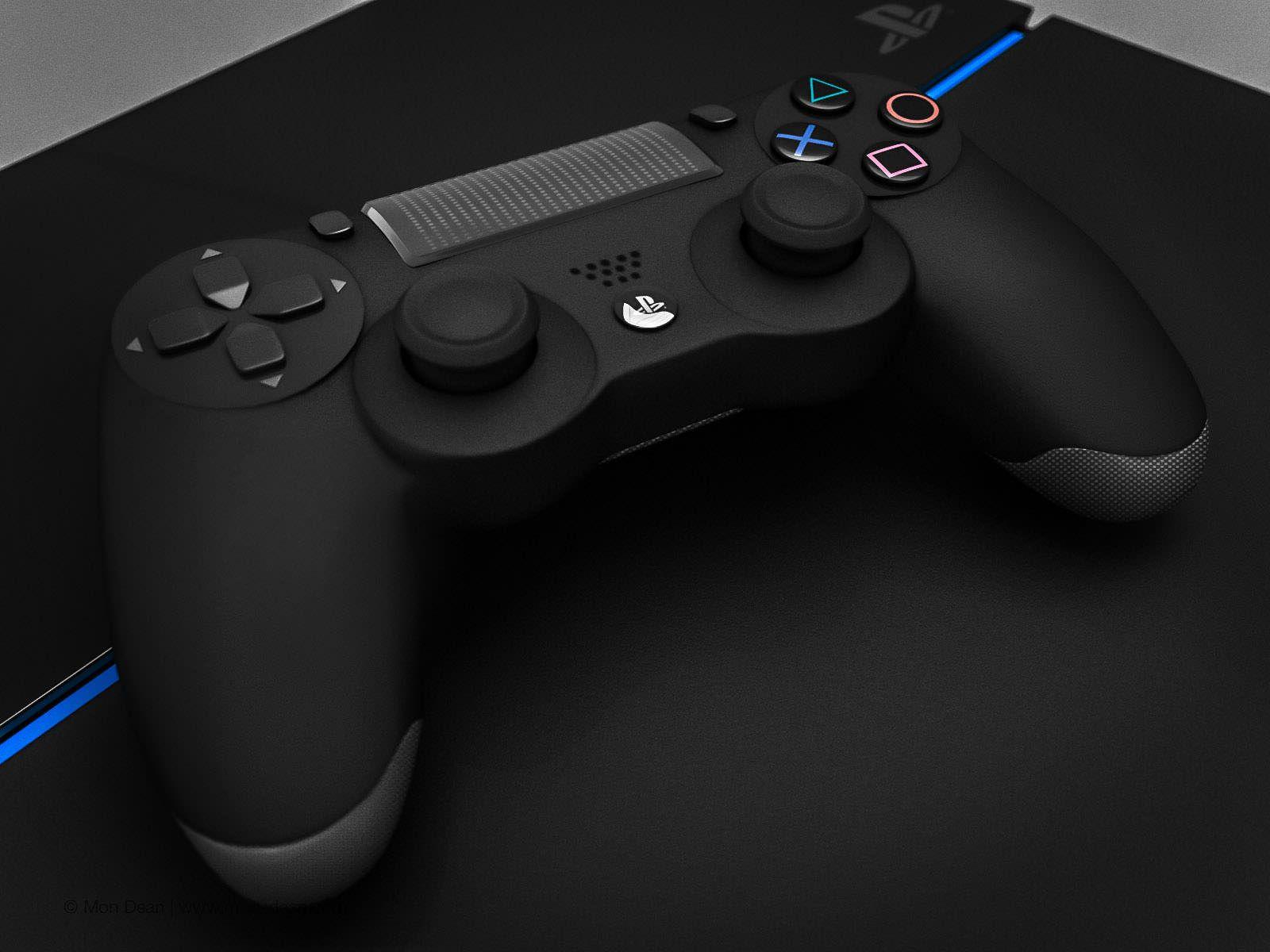 3D model Playstation 4 Console with Controller and Docking Station