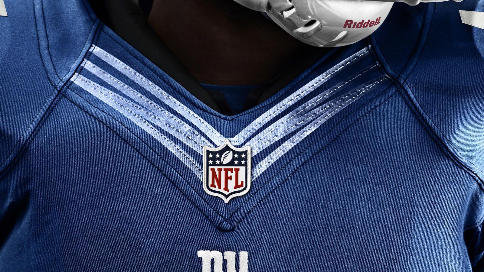 New York Giants 2012 Nike Football Uniform