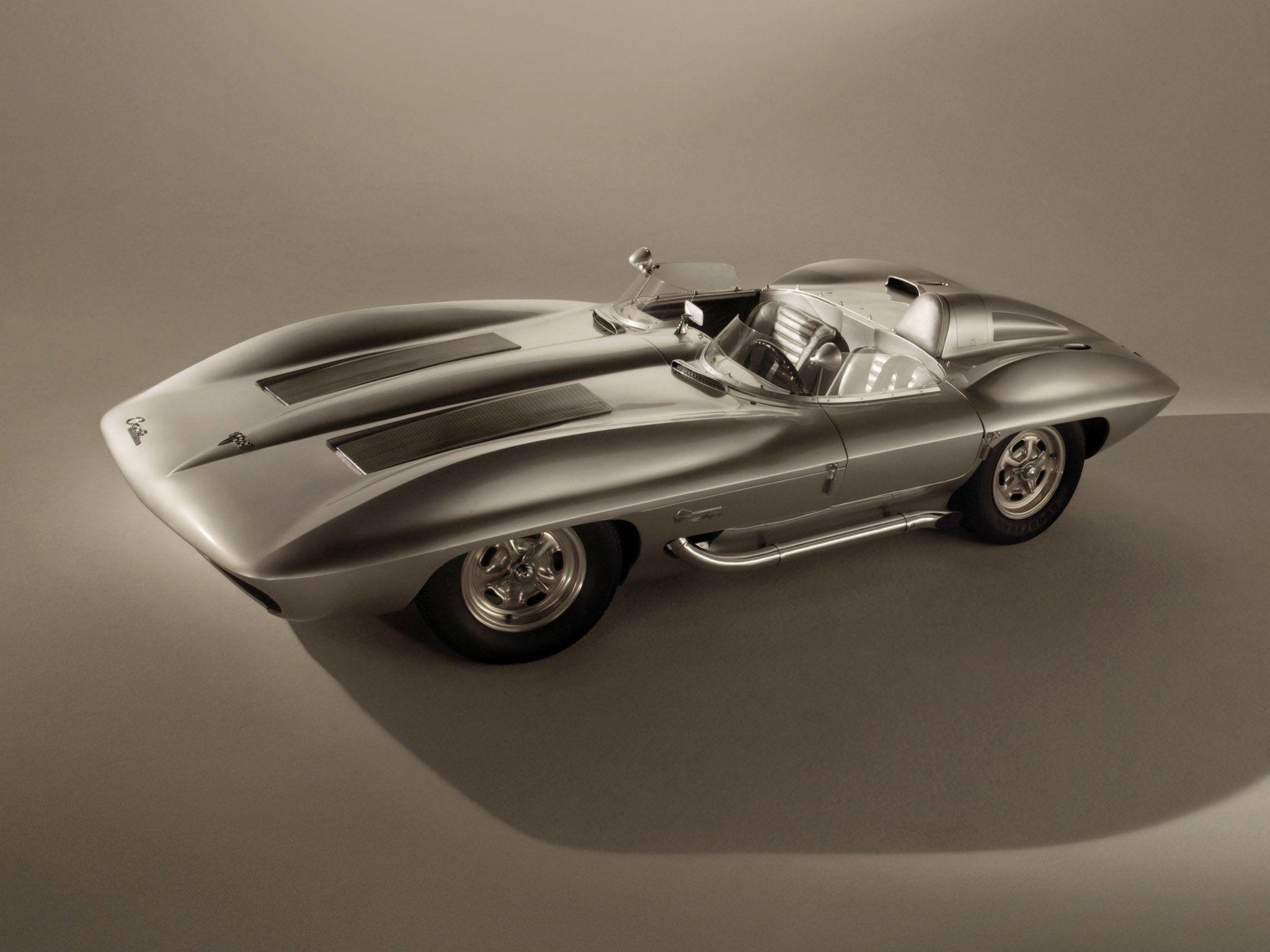 Corvette Stingray Concept Car SideswipeD Wallpaper