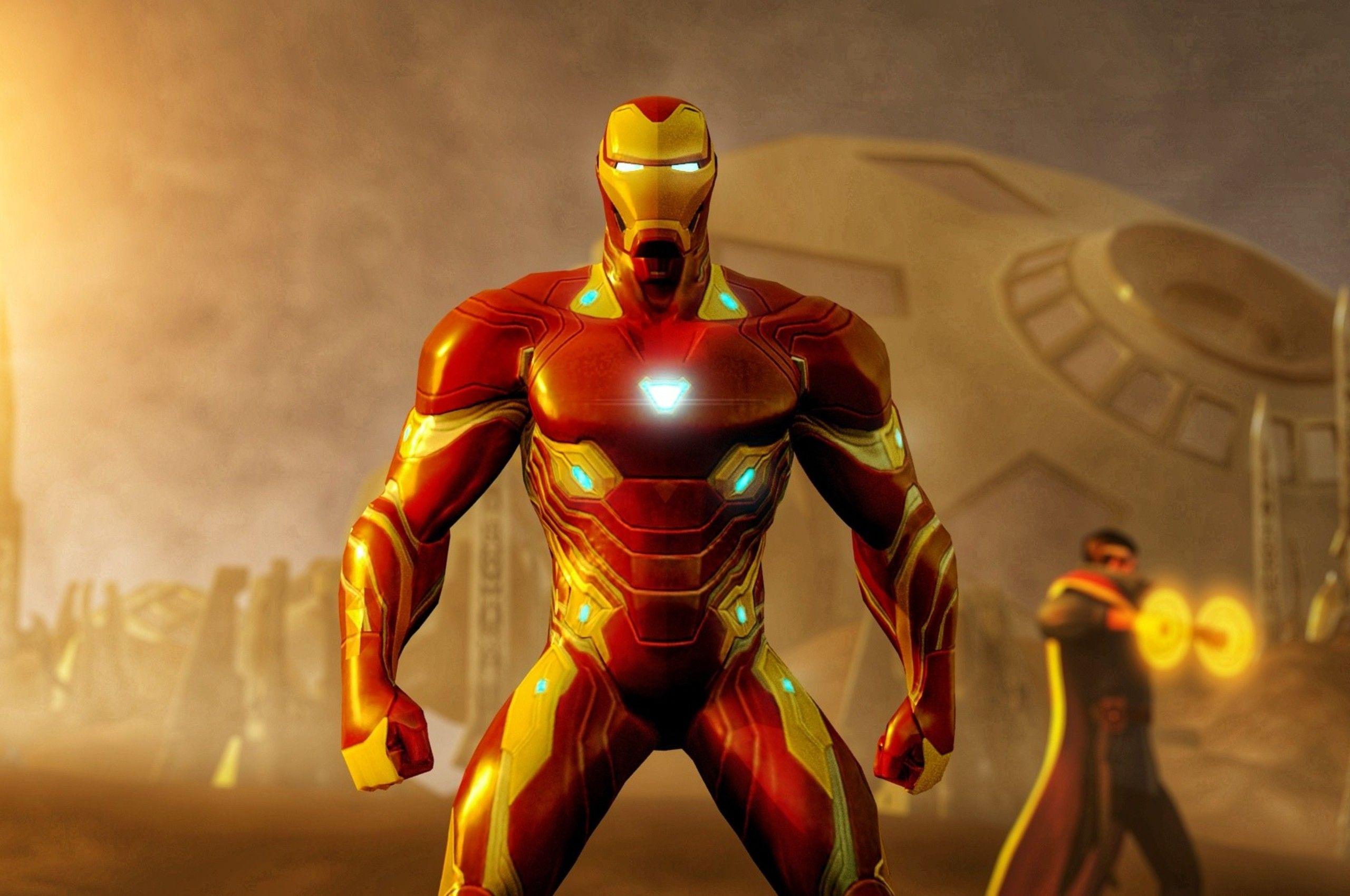 Iron Man Vibranium Suit In Avengers Infinity War