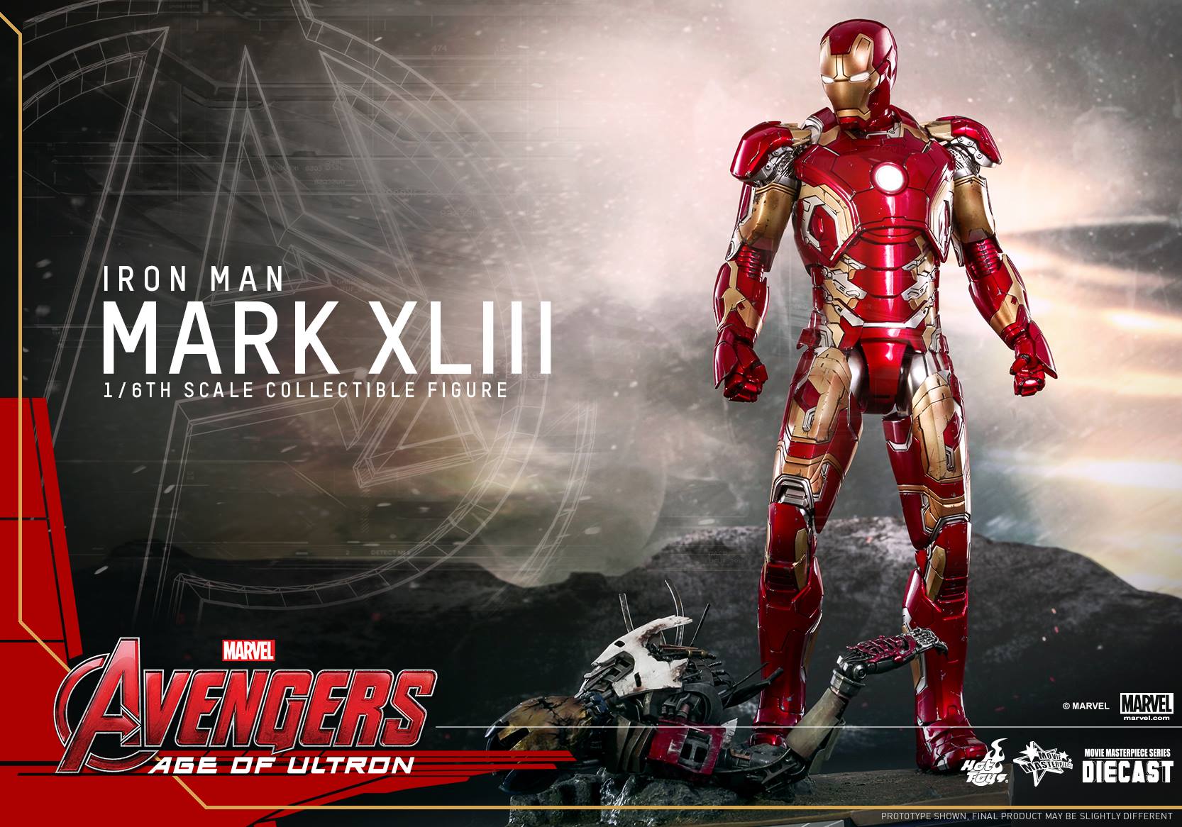 Hot Toys' Age Of Ultron Iron Man Is Totally Metal