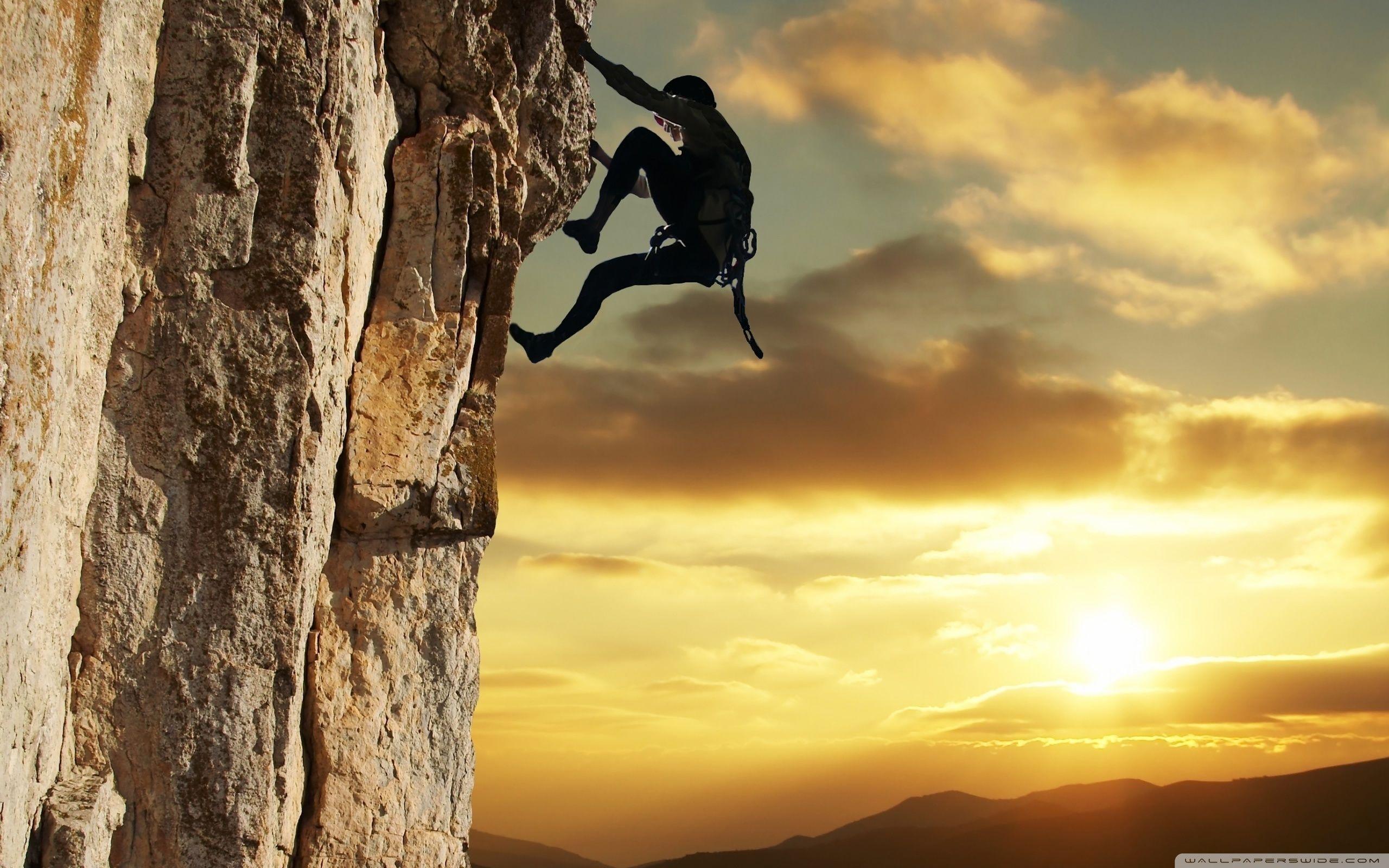 Rock Climbing ❤ 4K HD Desktop Wallpaper for 4K Ultra HD TV • Dual