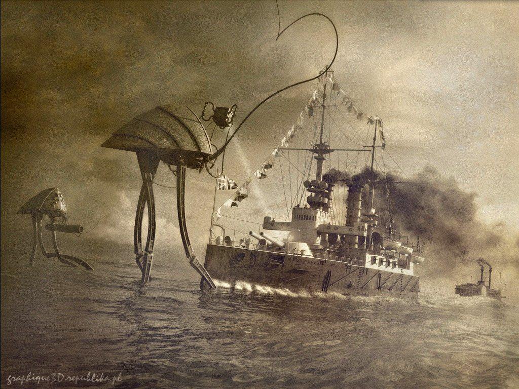 Download the War of The Worlds Battleship Wallpaper, War of