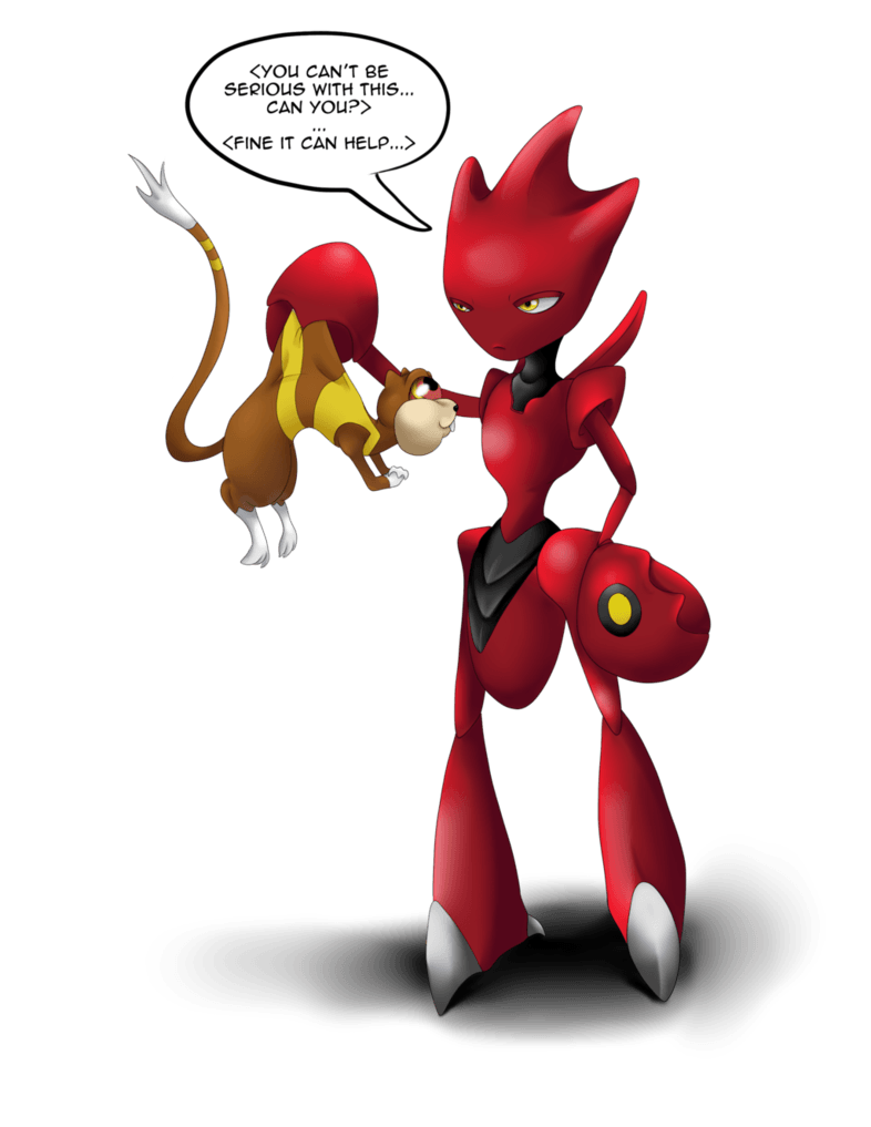 Watchog with scizor is scary