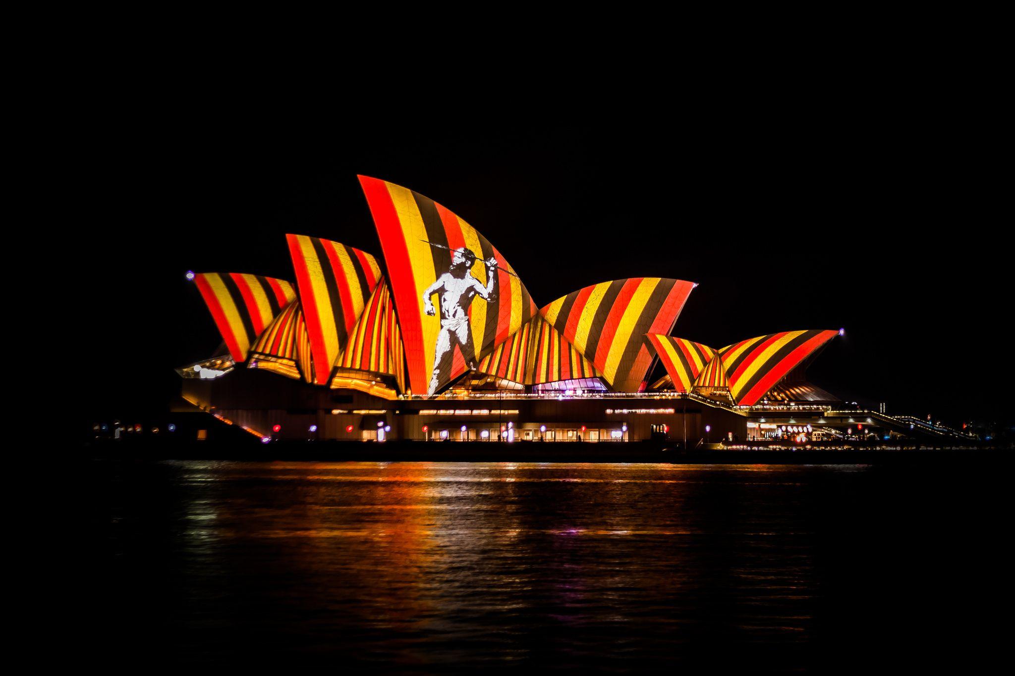 Sydney Opera House, Vivid Sydney 2016 Full HD Wallpaper