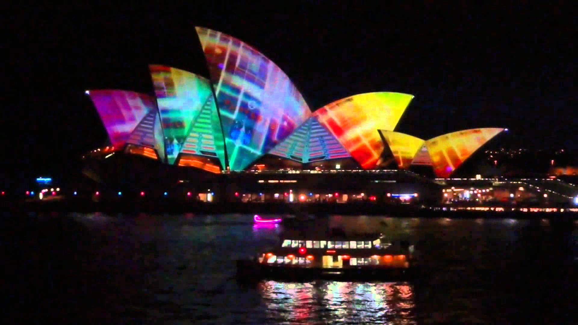 Vivid Sydney, Lighting of the Sails 2014