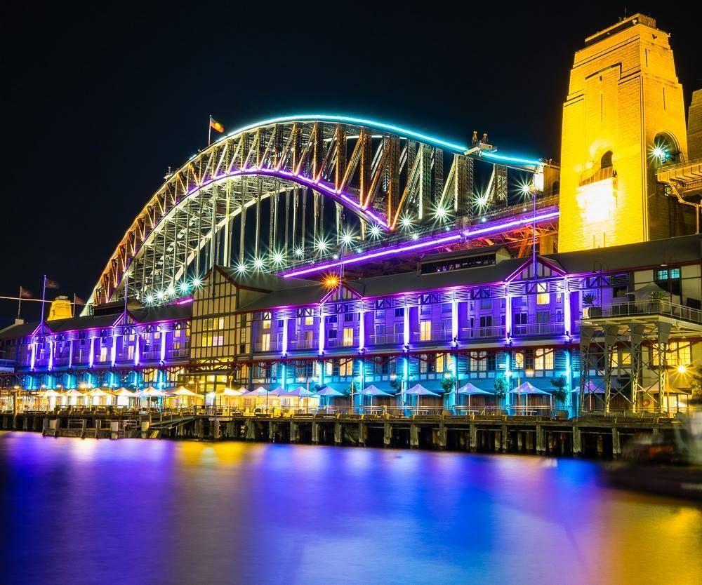 Vivid Sydney! Harbour Bridge Still Hungry Photography