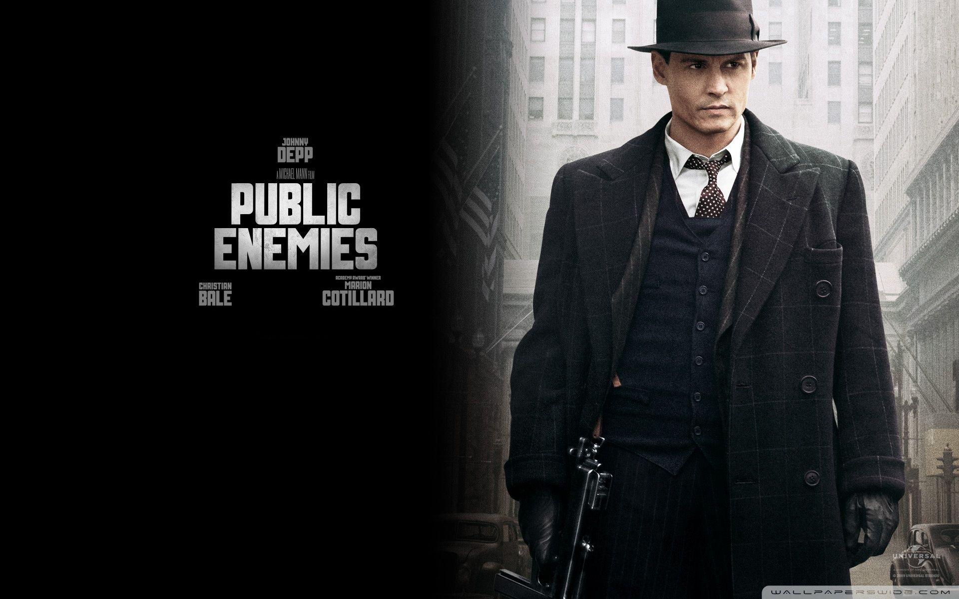 Johnny Depp Public Enemies Ultra HD Desktop Background Wallpaper