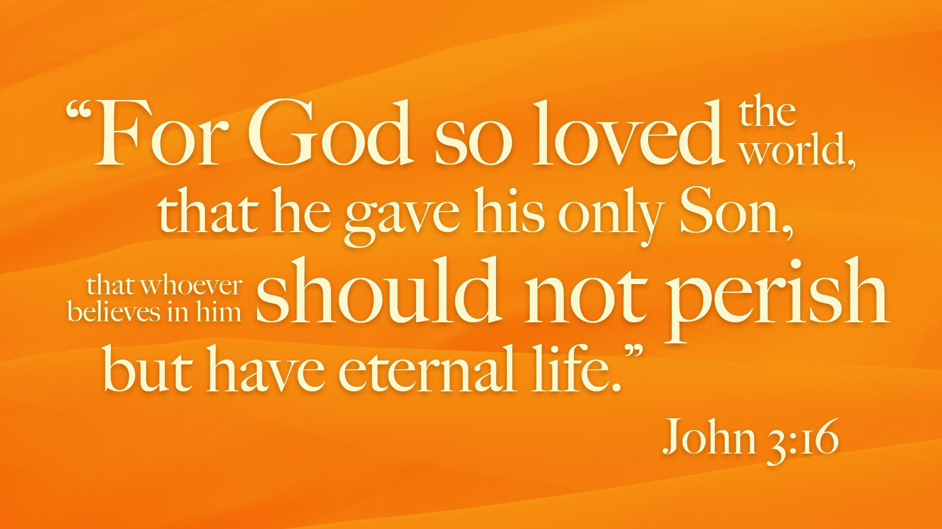 John 3:16 and God of Christ Articles