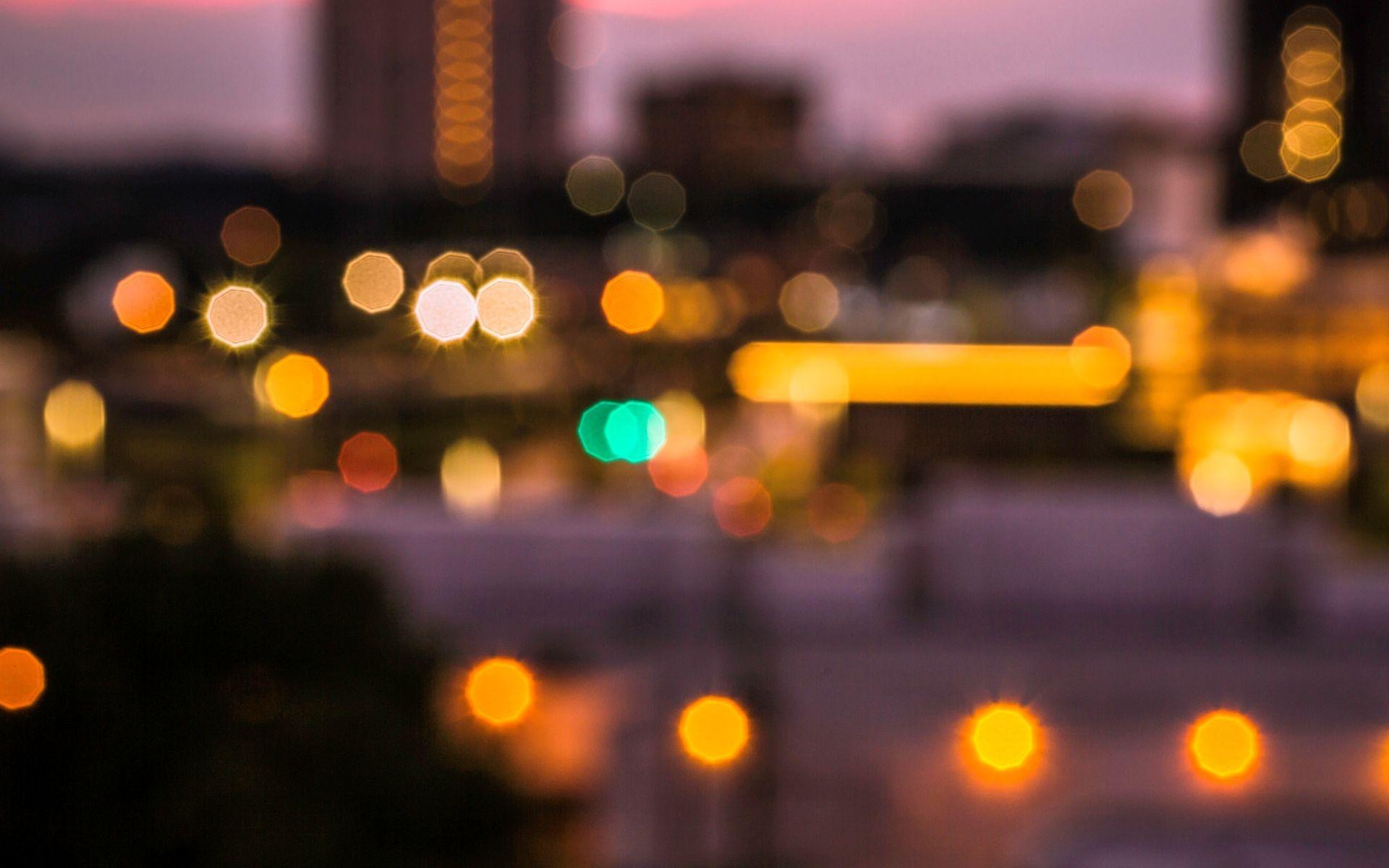 City, Blur, Evening, Lights wallpaper. travel and world. Wallpaper