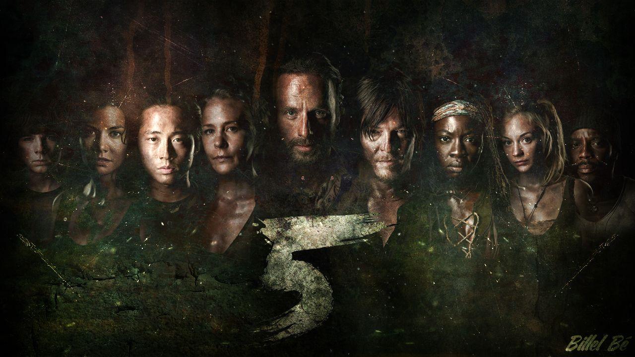 Season 5 Walking Dead Wallpaper