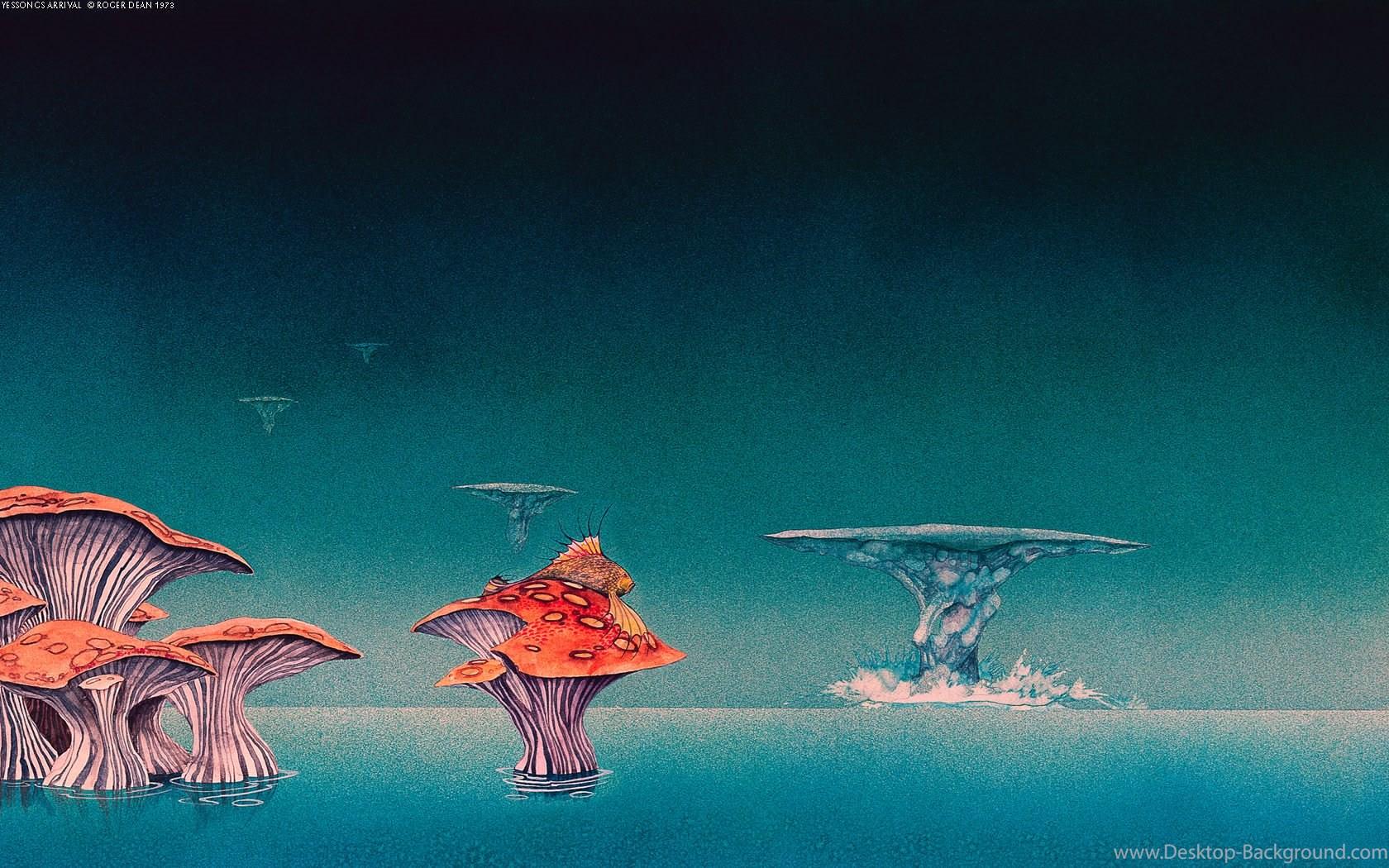 Roger Dean Uriah Heep Wallpaper Desktop Background