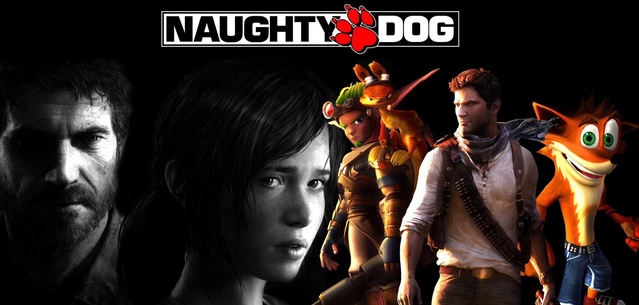 Naughty Dog Logo Wallpaper Wallpaper and Background