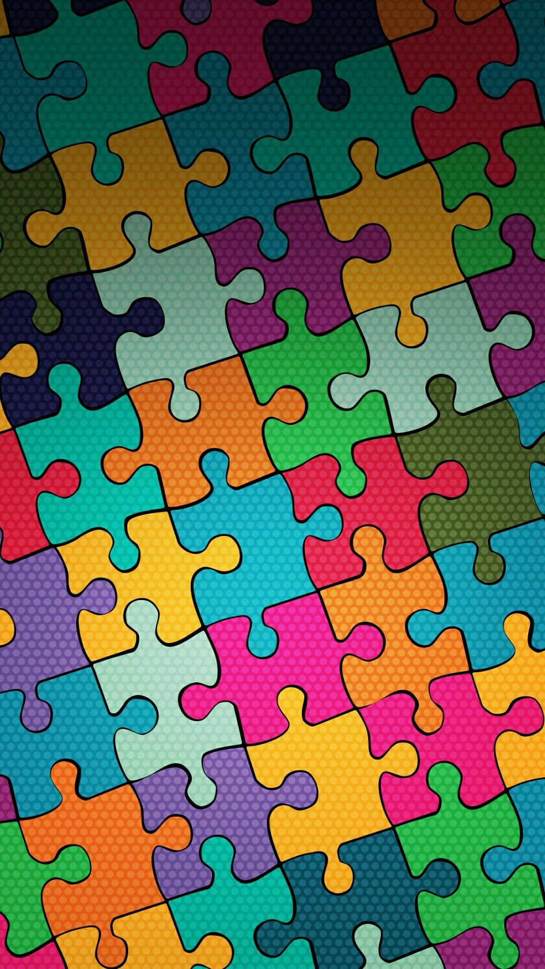 Pieces Of Puzzle Mobile HD Wallpaper