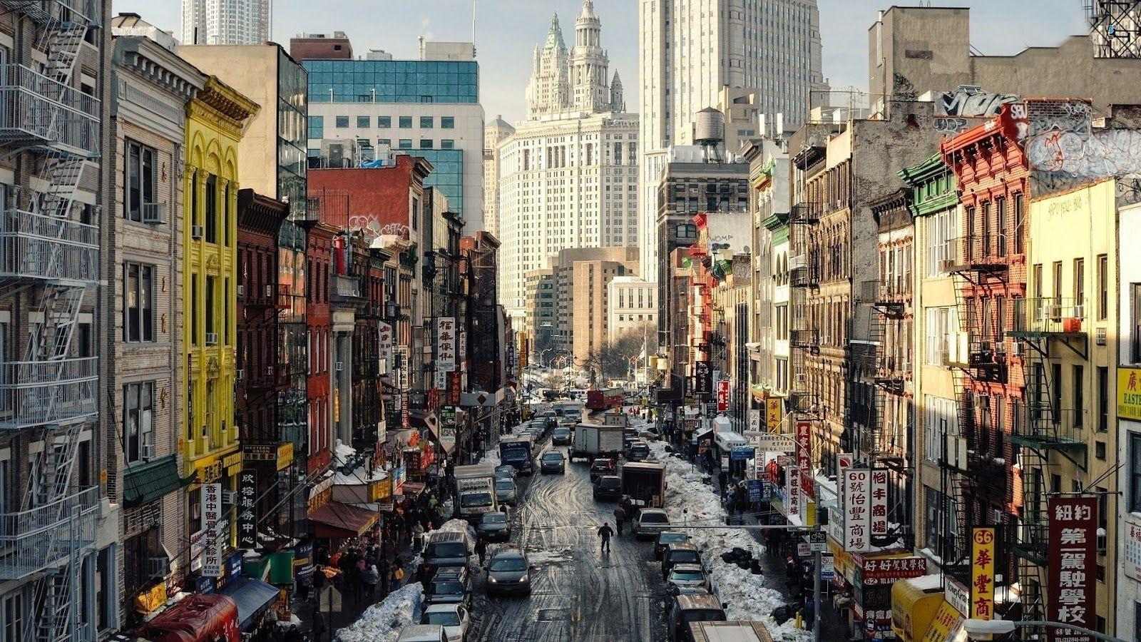 A HD Wallpaper: New York City Beautiful HD Wallpaper & City Street