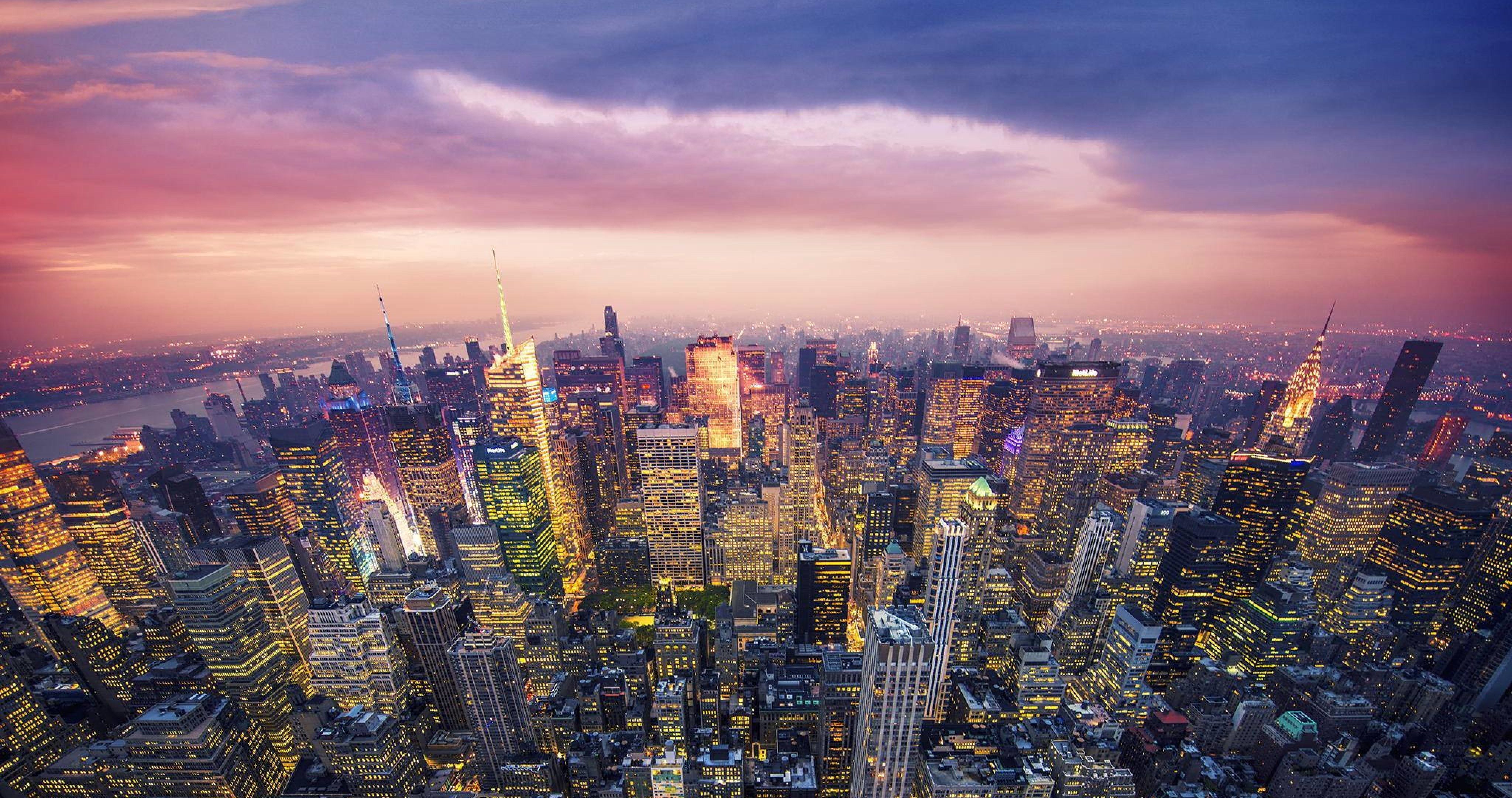 skyscapers in new york 4k ultra HD wallpaper. New york wallpaper