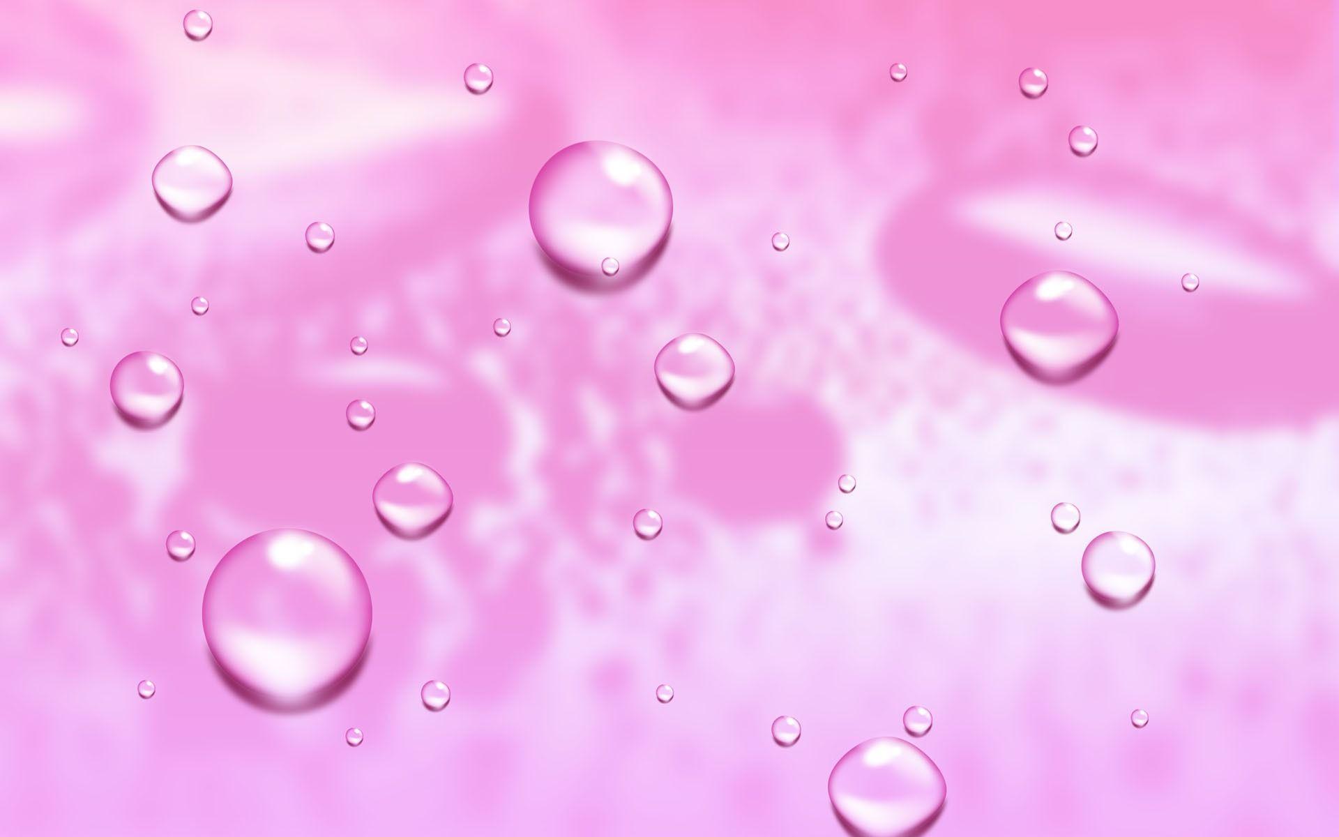 Розовые капли воды. Розовые пузыри. Розовые пузыри фон. Розовые капли. Розовый фон.