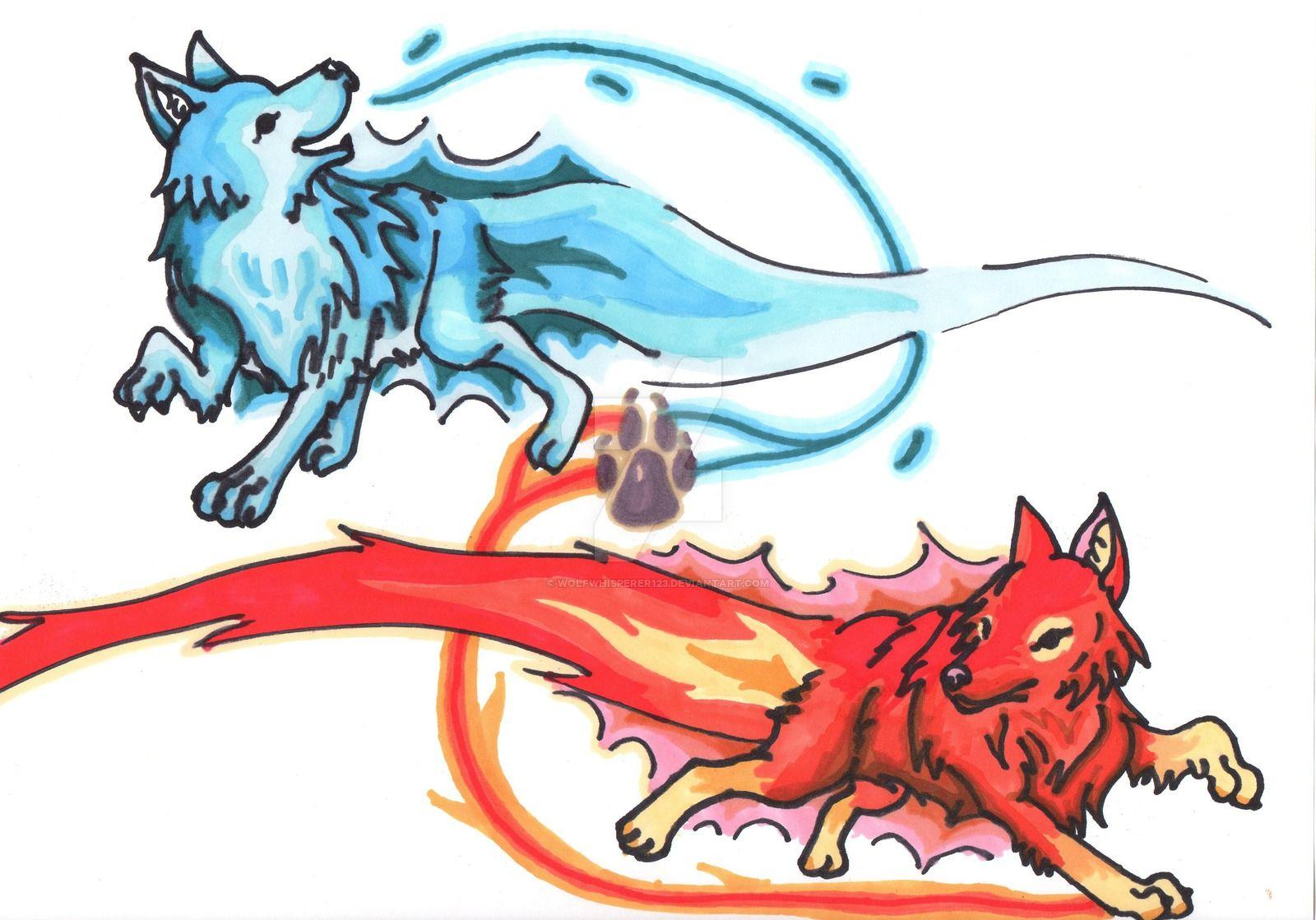 Collection of Ice Wolf Drawing. High quality, free clipart