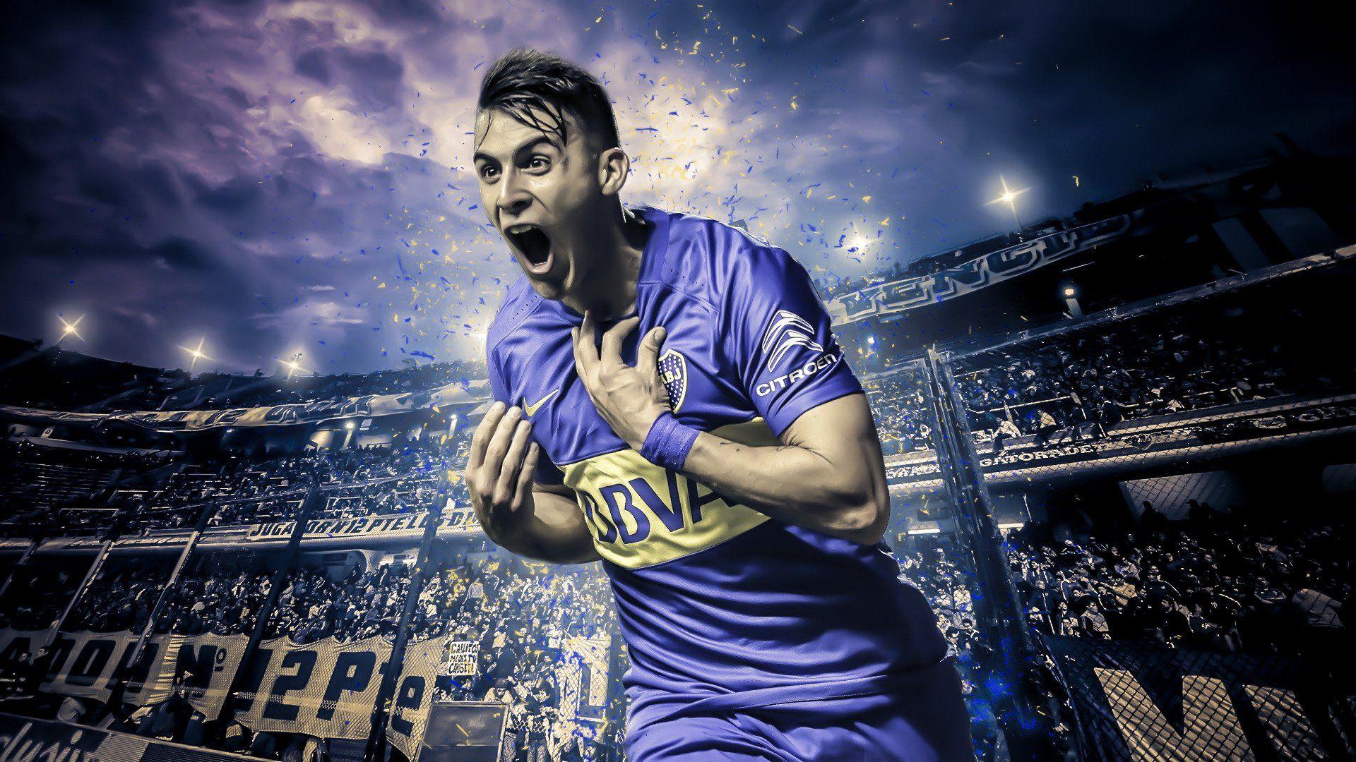 A Wallpaper de Pavón, Guille, Tévez, Jara y más Atlético