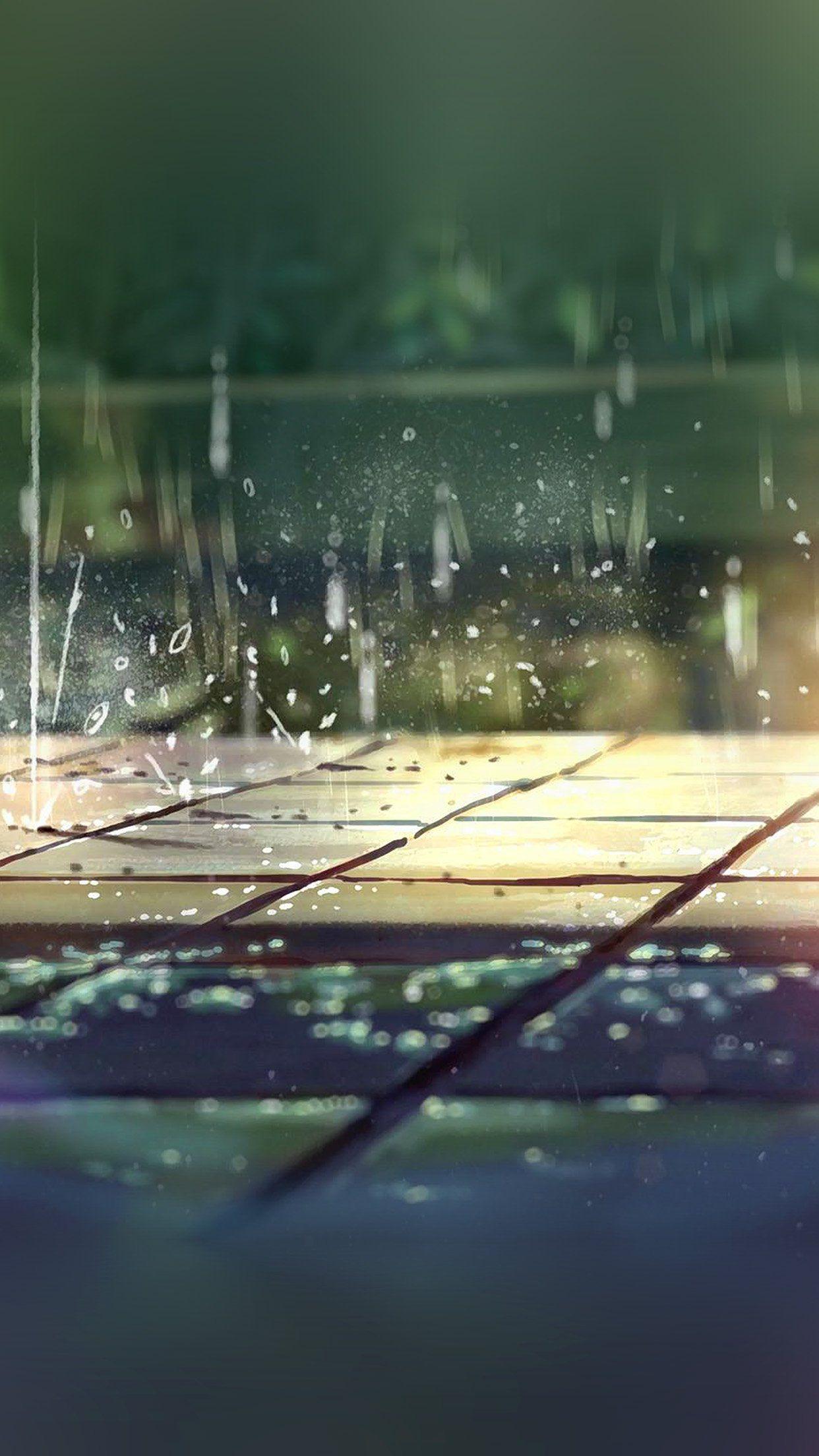I Love Papers. rainning illustration anime art nature