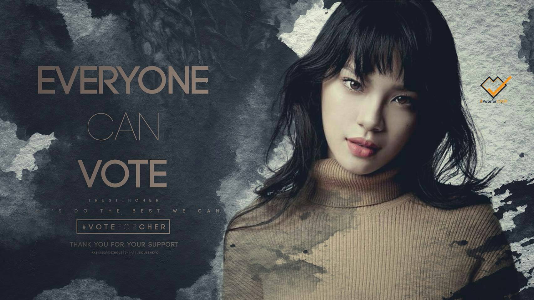 VOTE FOR CHER. CHERPRANG AREEKUL AKB48 53rd Single World Senbatsu