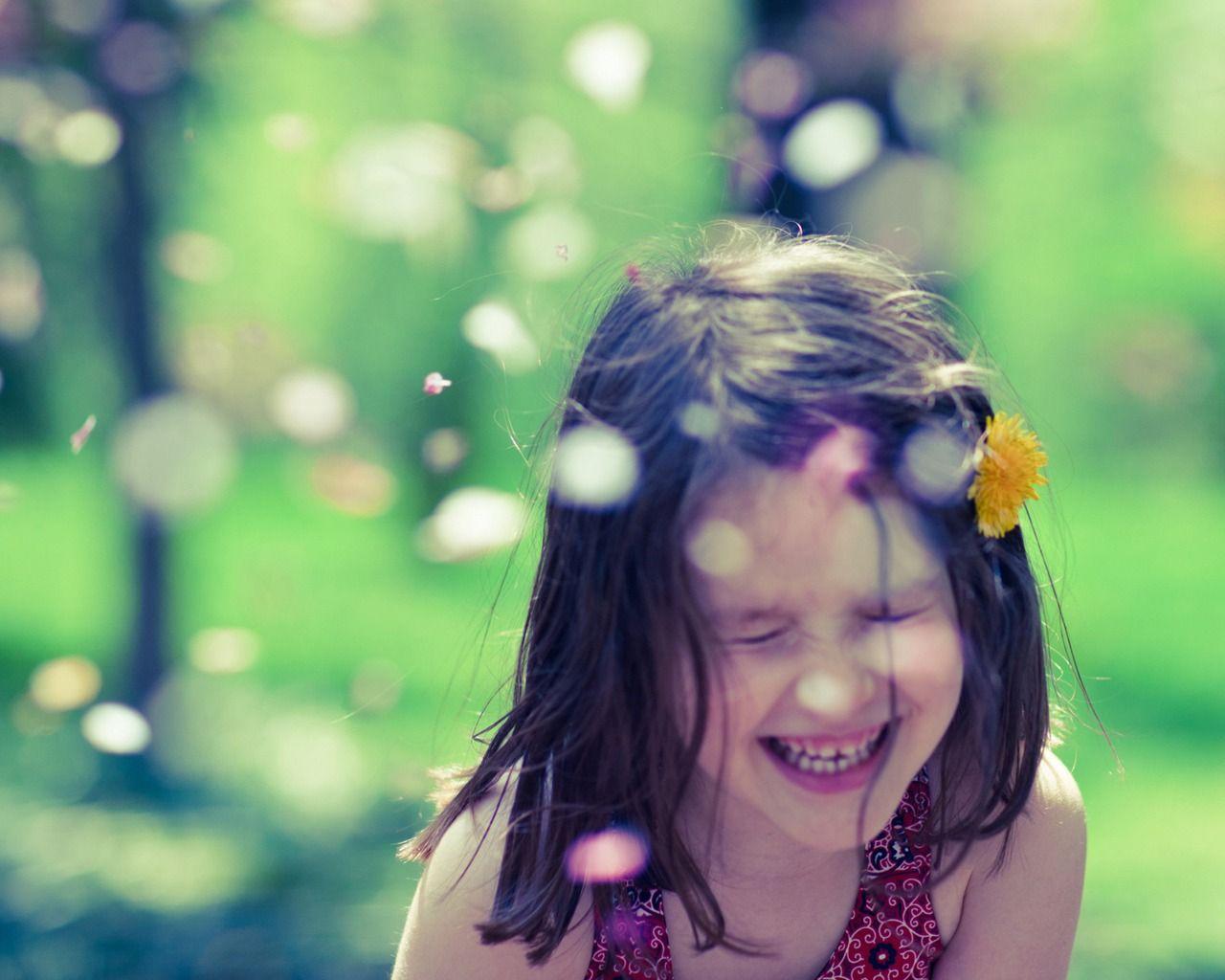 Happy Girl HD Desktop Wallpaper, Instagram photo, Background Image