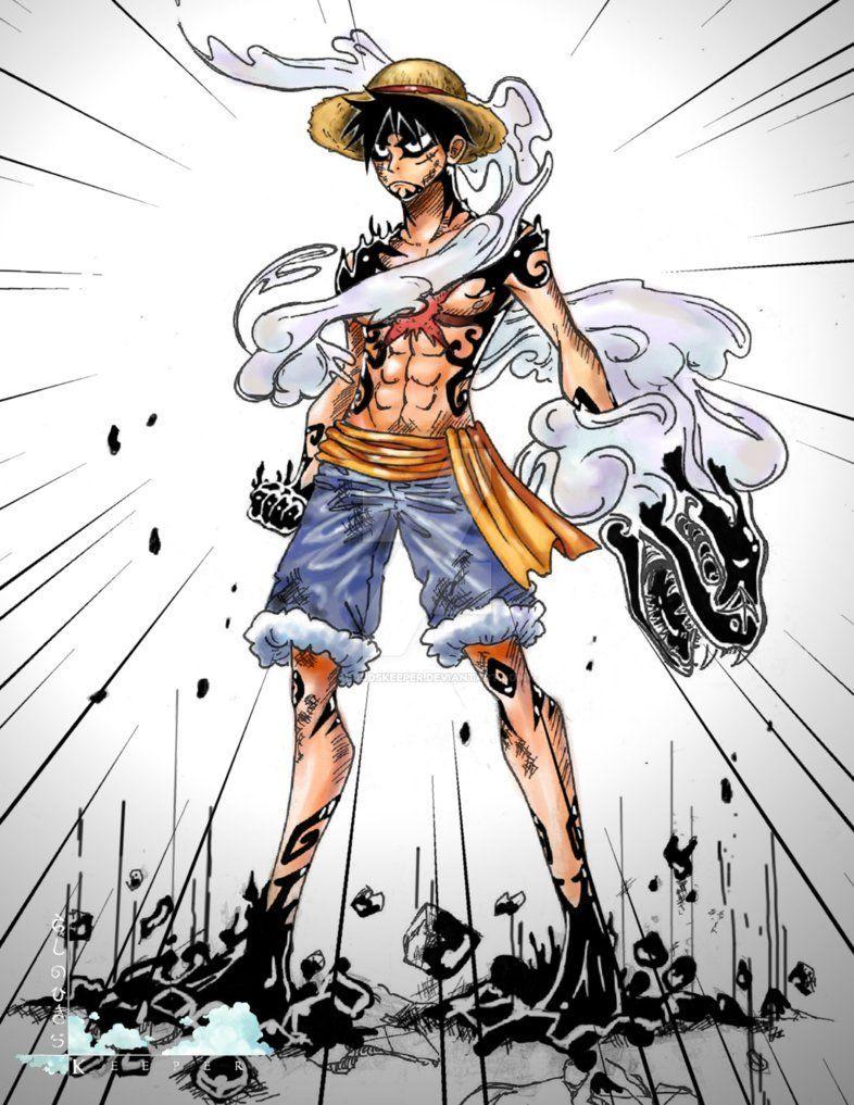 One Piece- Luffy Gear 4 Snake Gun!
