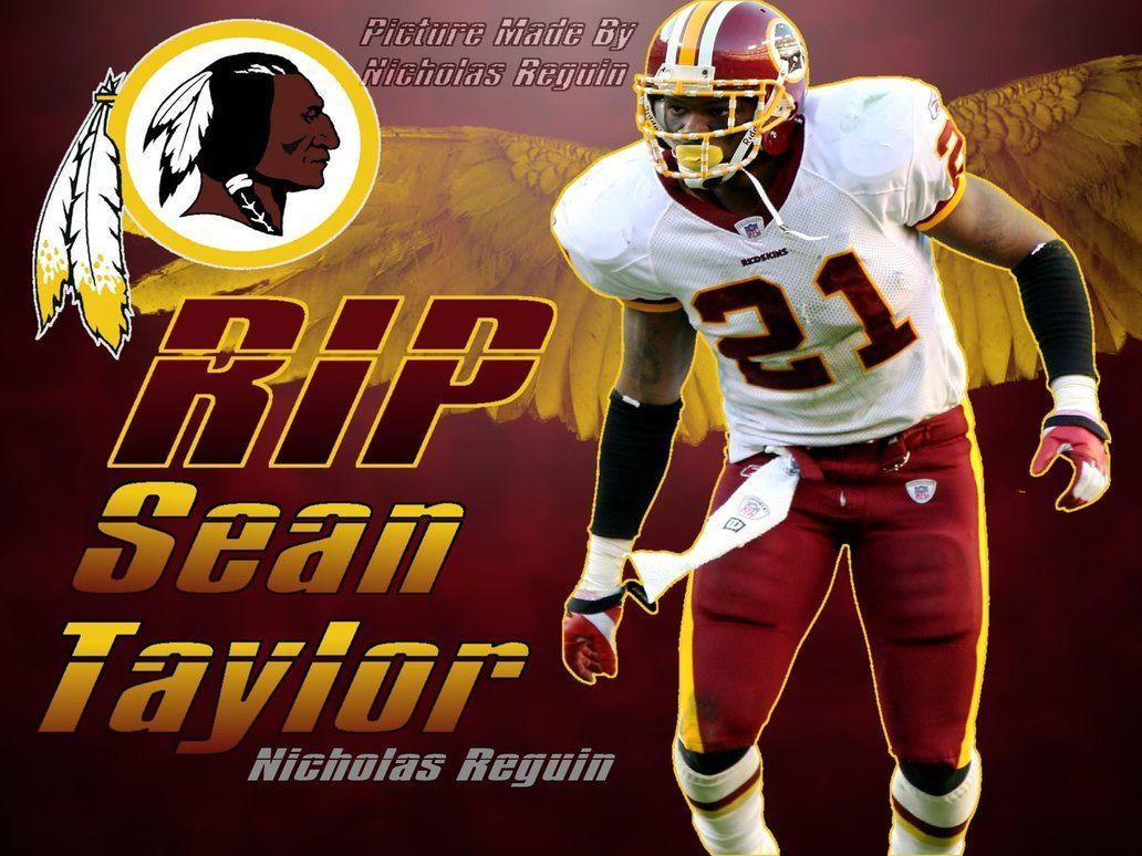 RIP Sean Taylor Washington Redskins Background