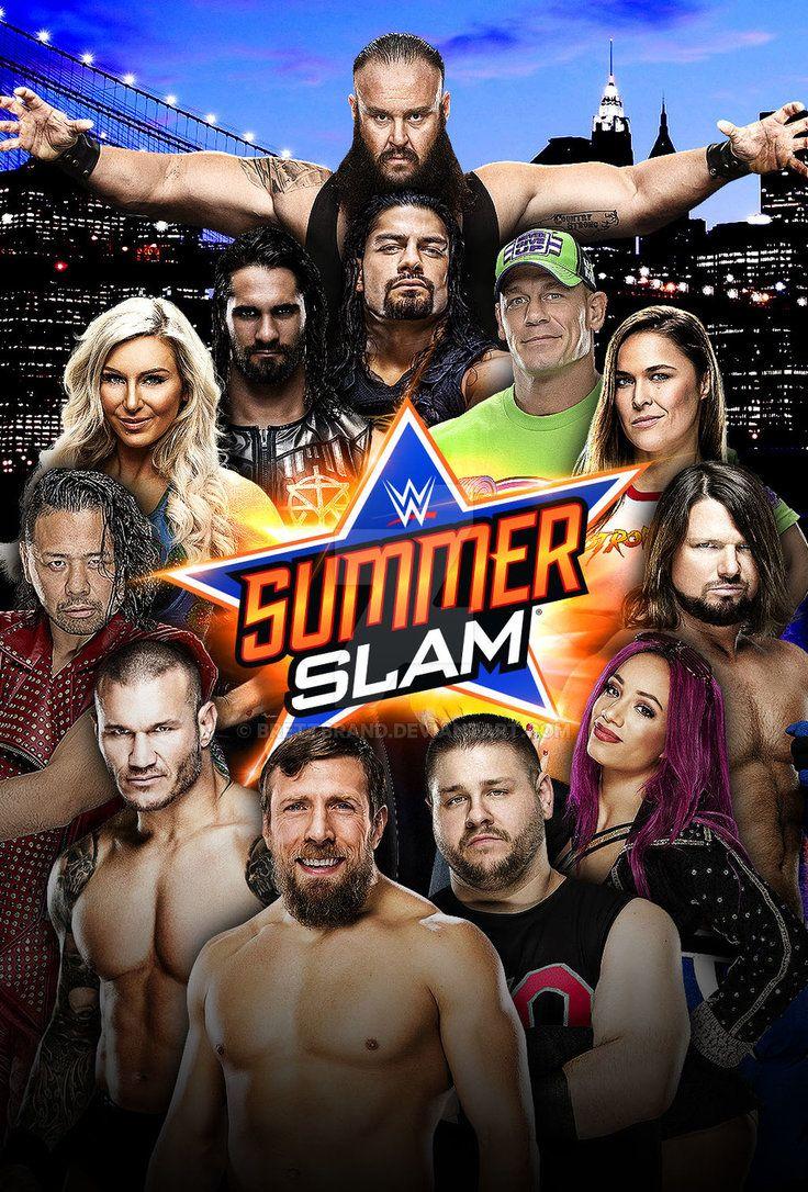 WWE Summerslam 2018 Poster