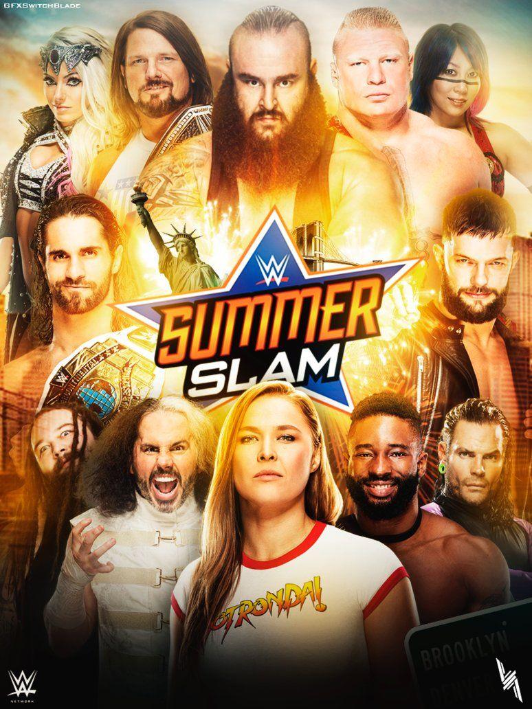 WWE SummerSlam 2018 Wallpapers - Wallpaper Cave