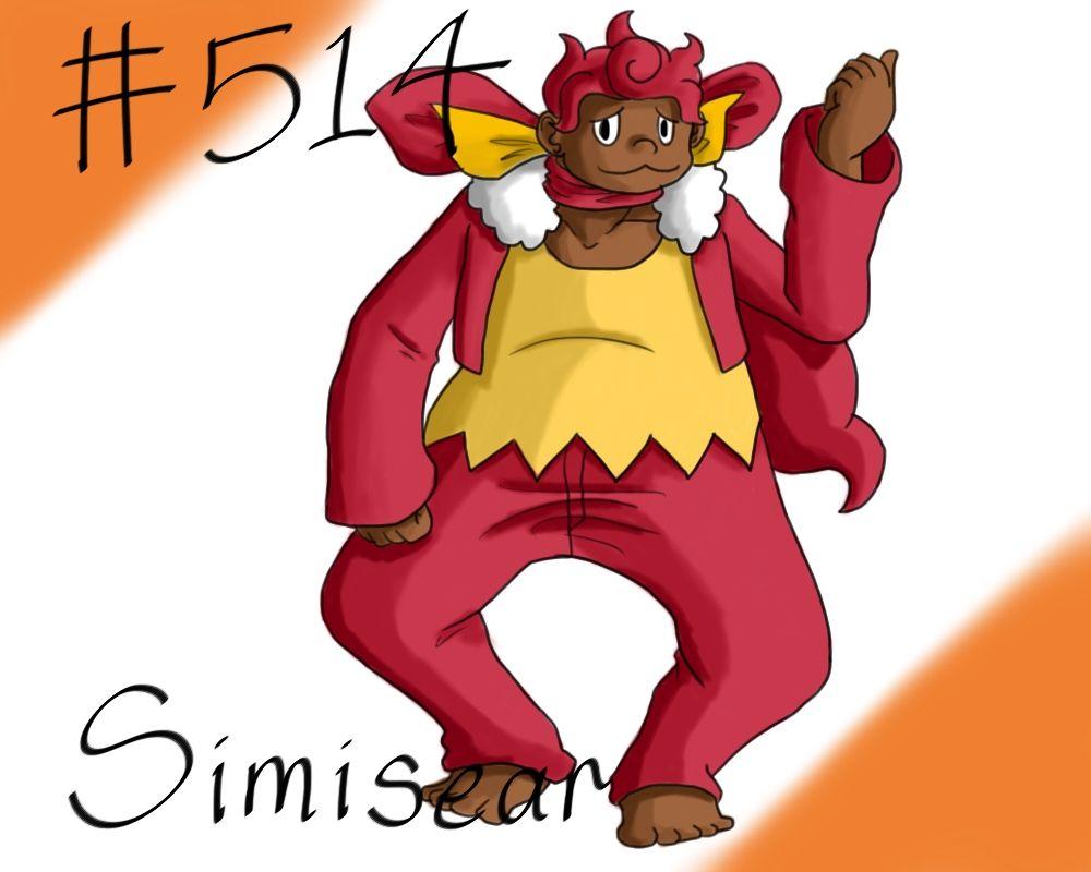 Pokemon Gijinka Project 514 Simisear