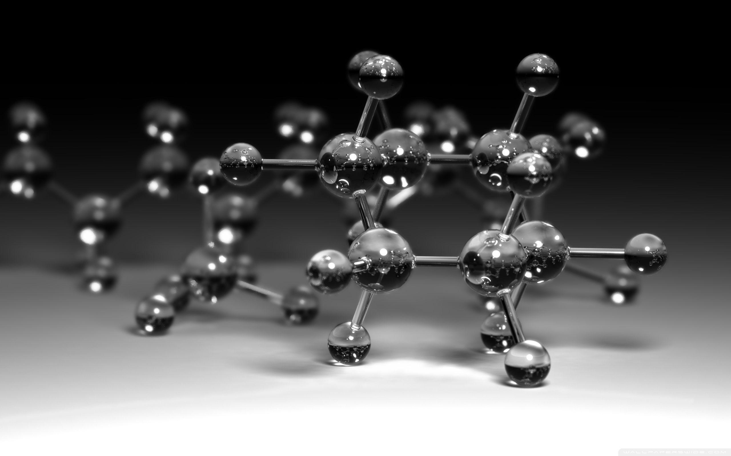 A 3D Model of Organic Molecules ❤ 4K HD Desktop Wallpaper for 4K