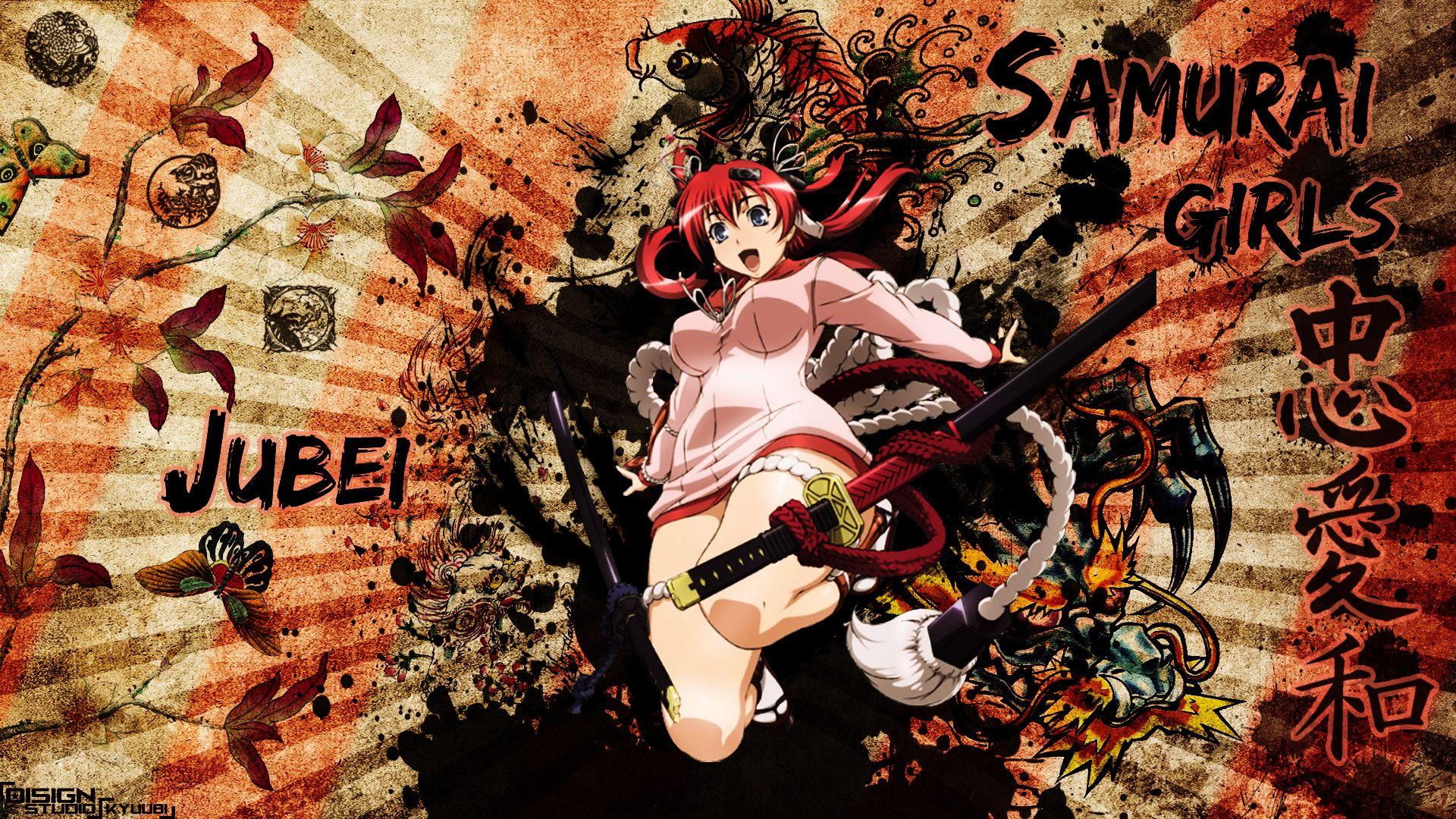Samurai Anime Girls Wallpaper