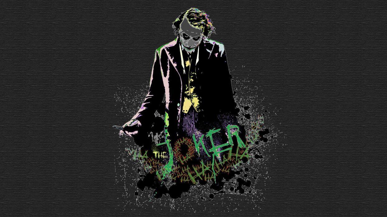 Batman The Joker Heath Ledger wallpaperx1080