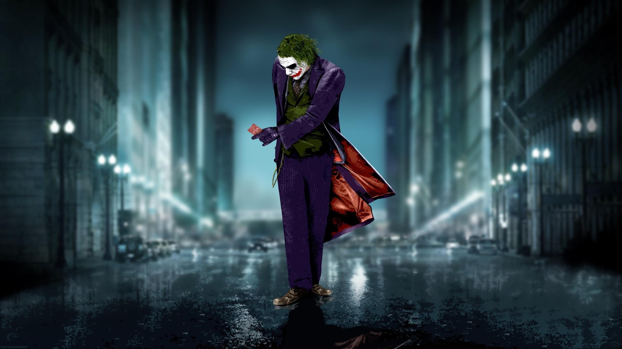 Joker Heath Ledger The Dark wallpaper
