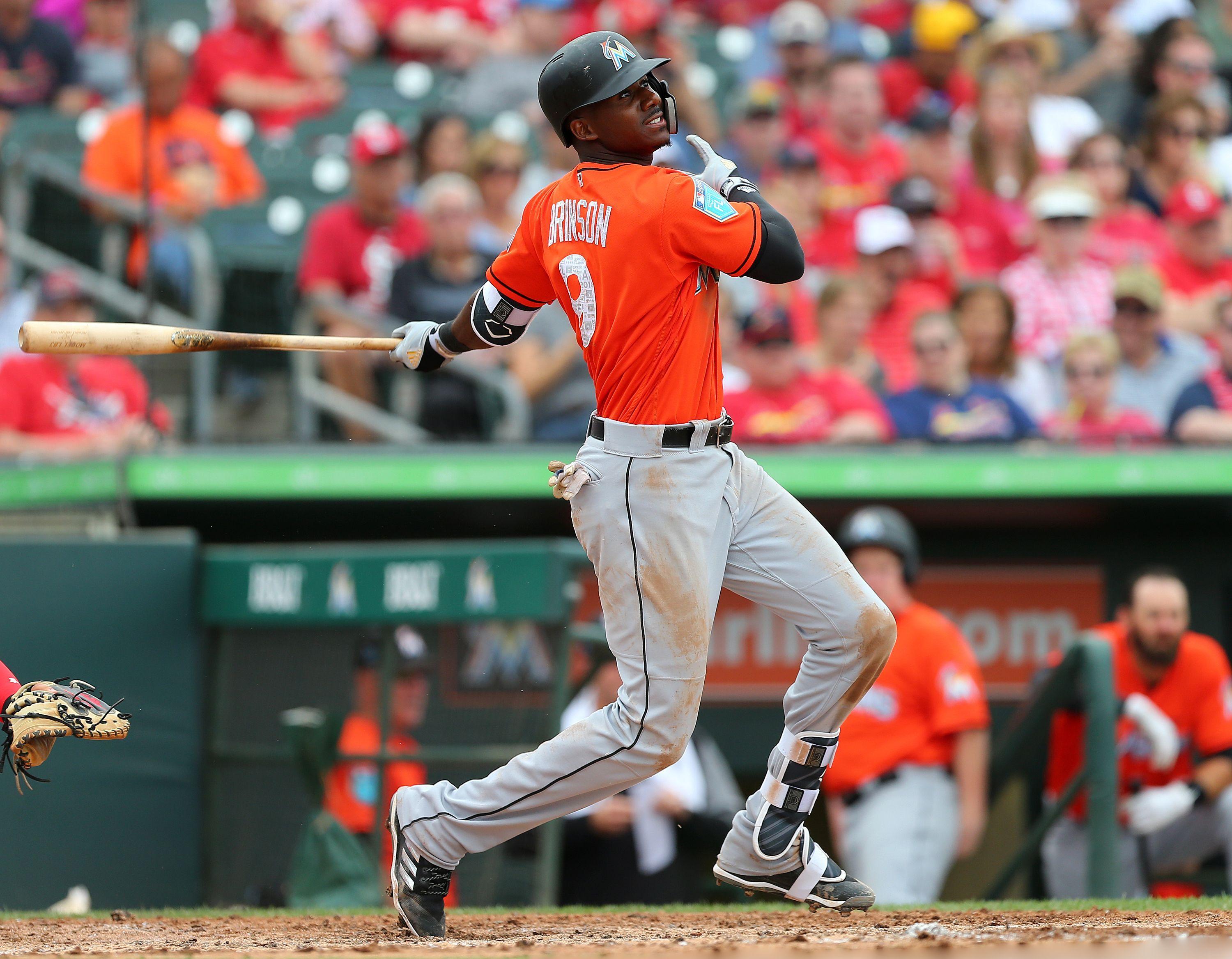 Marlins' Lewis Brinson ready for his path in majors