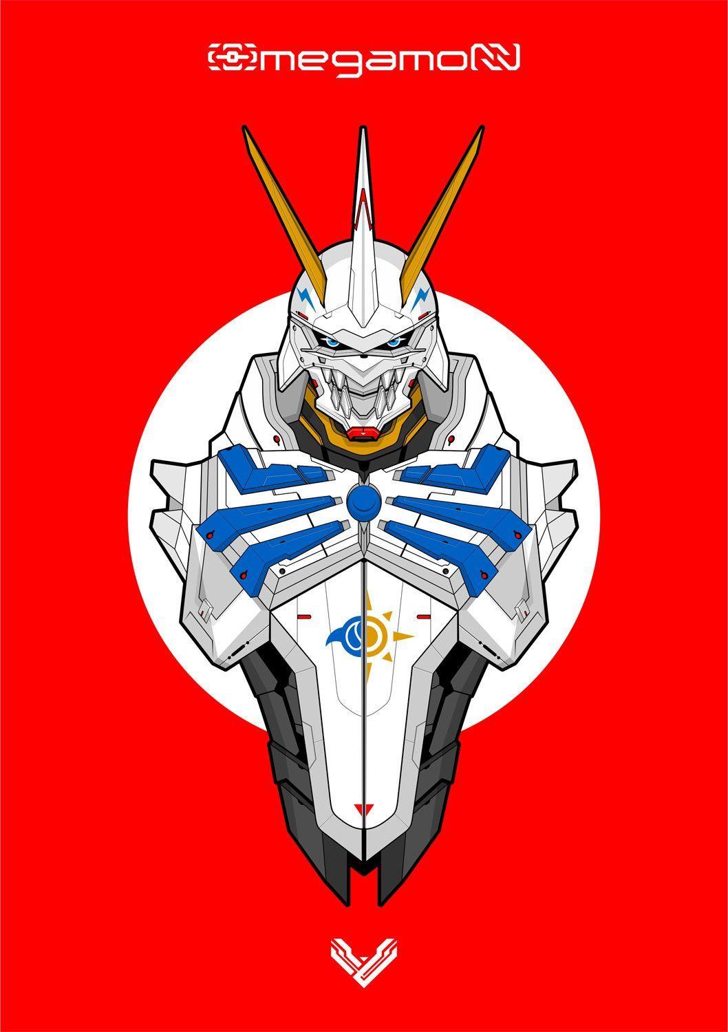 omnimon x wallpaper