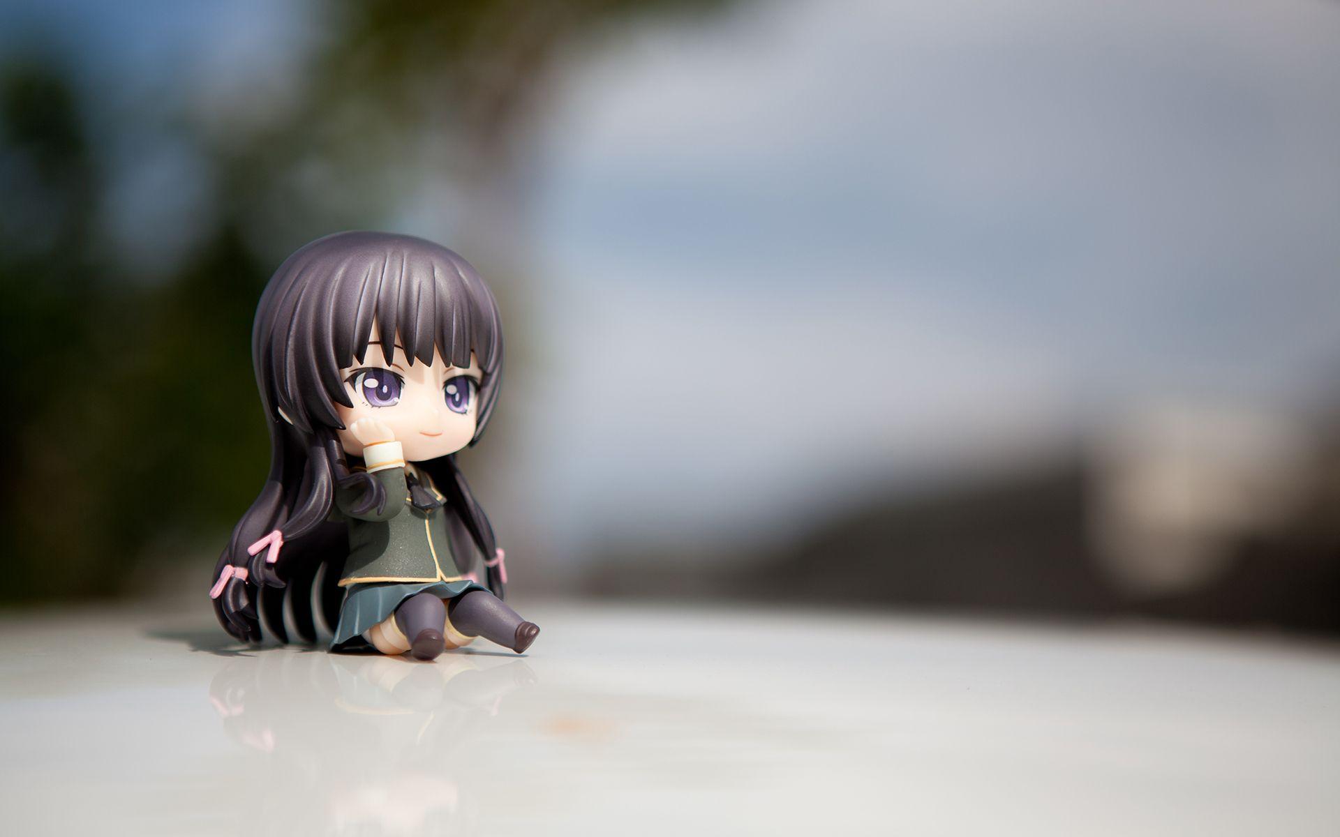 Anime Figure Miniature girl macro wallpaperx1200